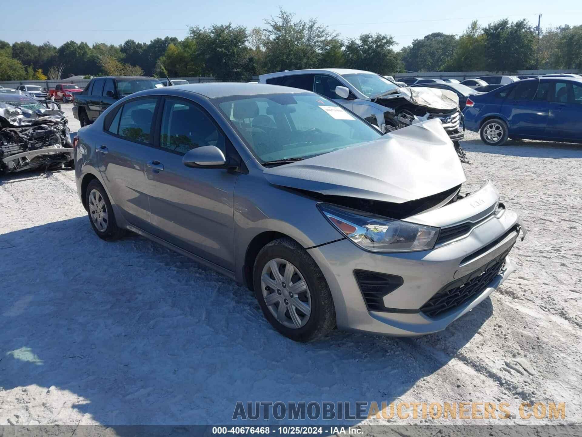 3KPA24AD8NE490841 KIA RIO 2022