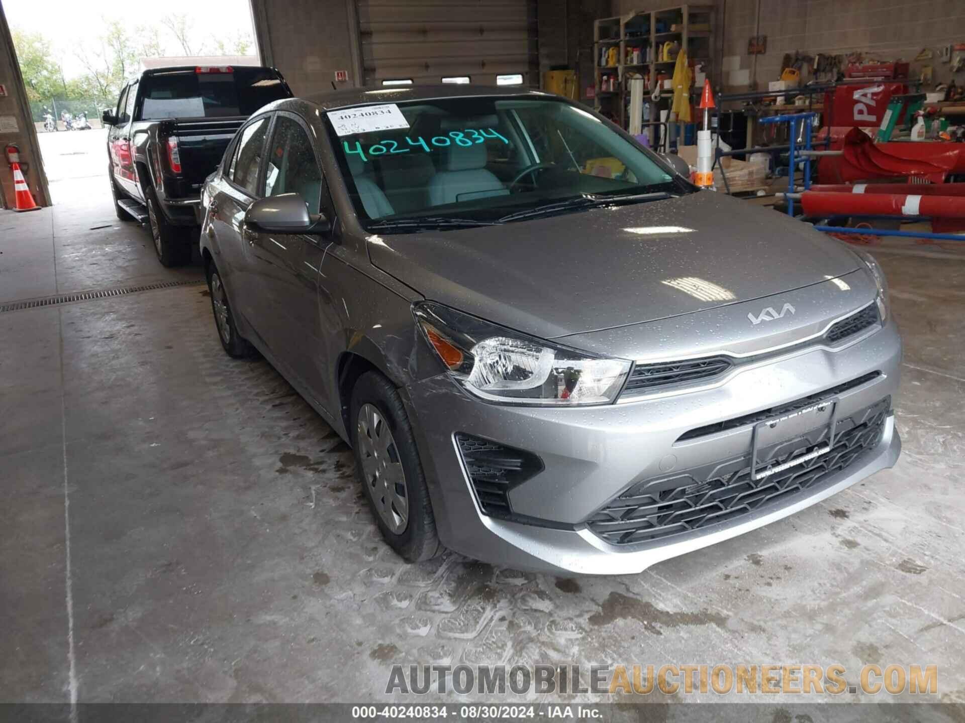 3KPA24AD8NE506262 KIA RIO 2022