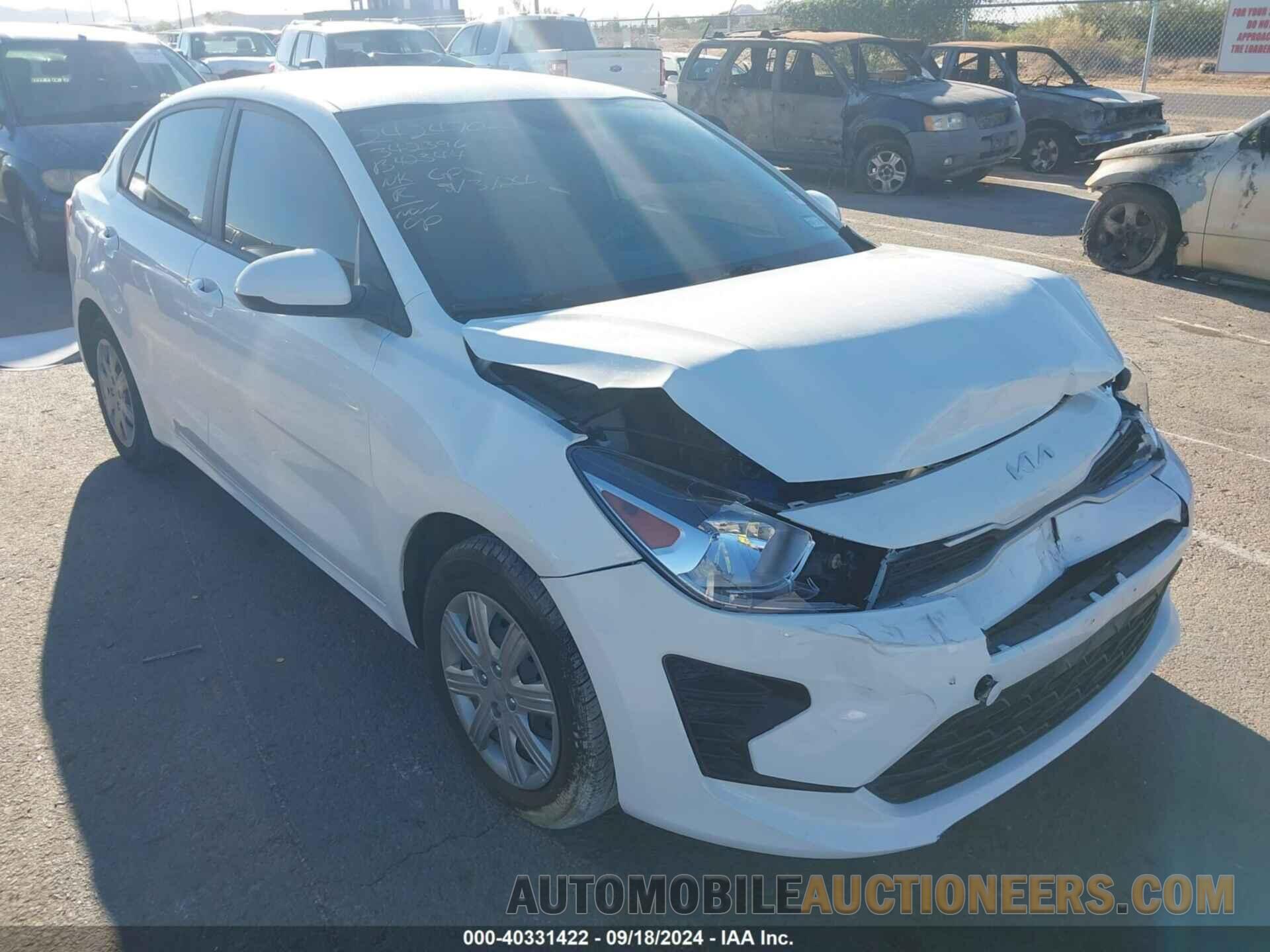 3KPA24AD8PE598332 KIA RIO 2023