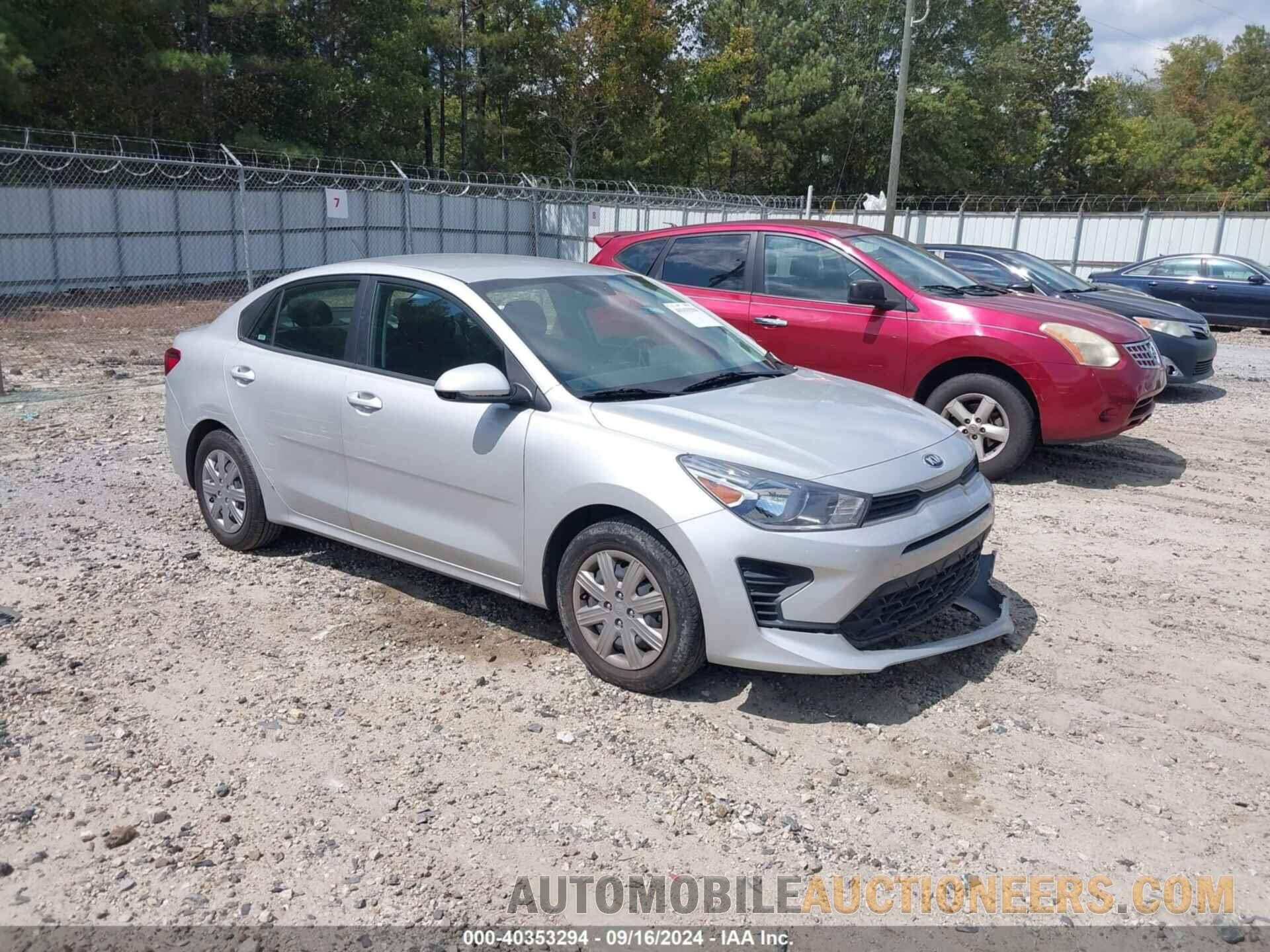 3KPA24AD9ME366527 KIA RIO 2021