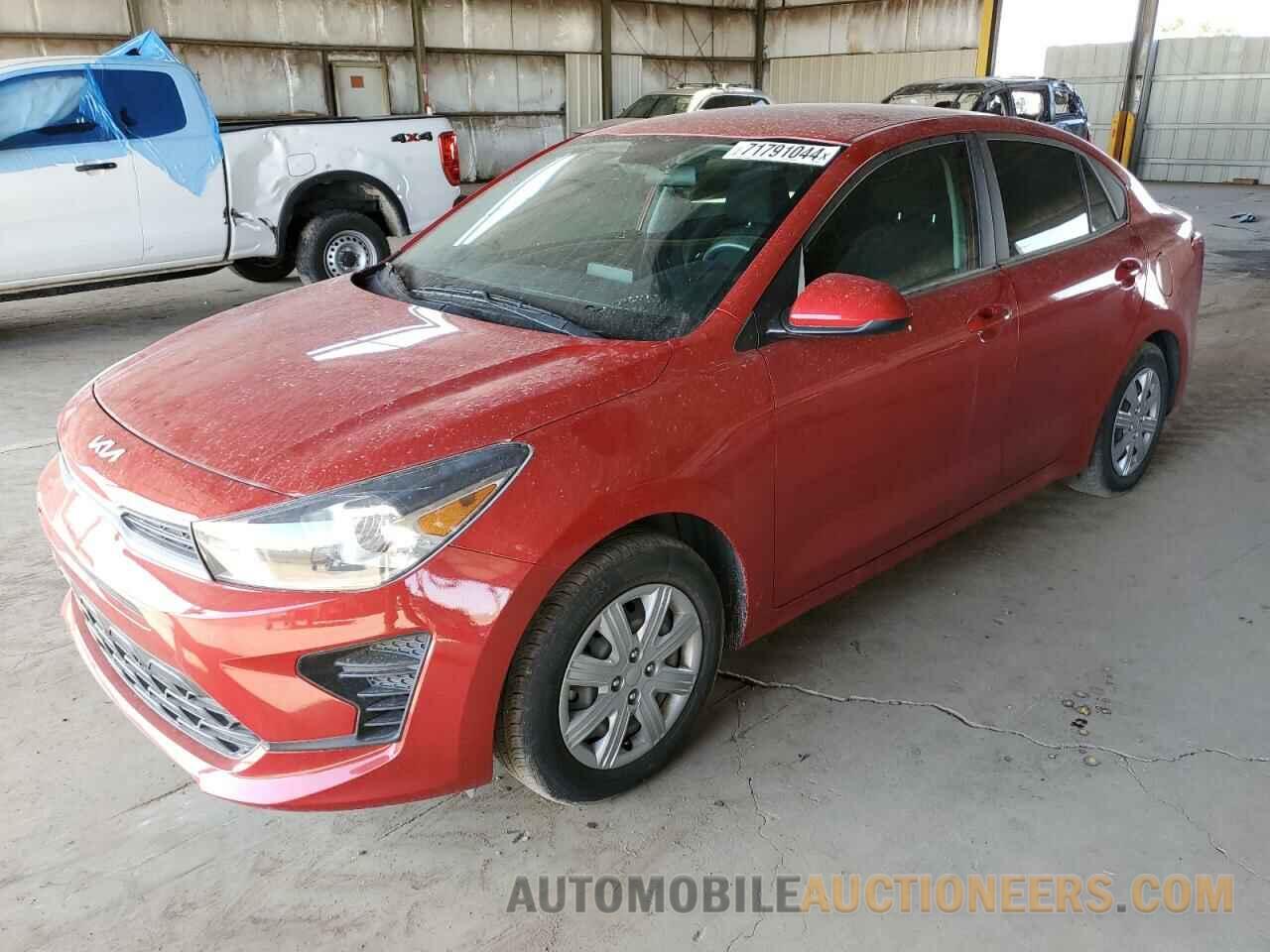 3KPA24AD9NE439087 KIA RIO 2022