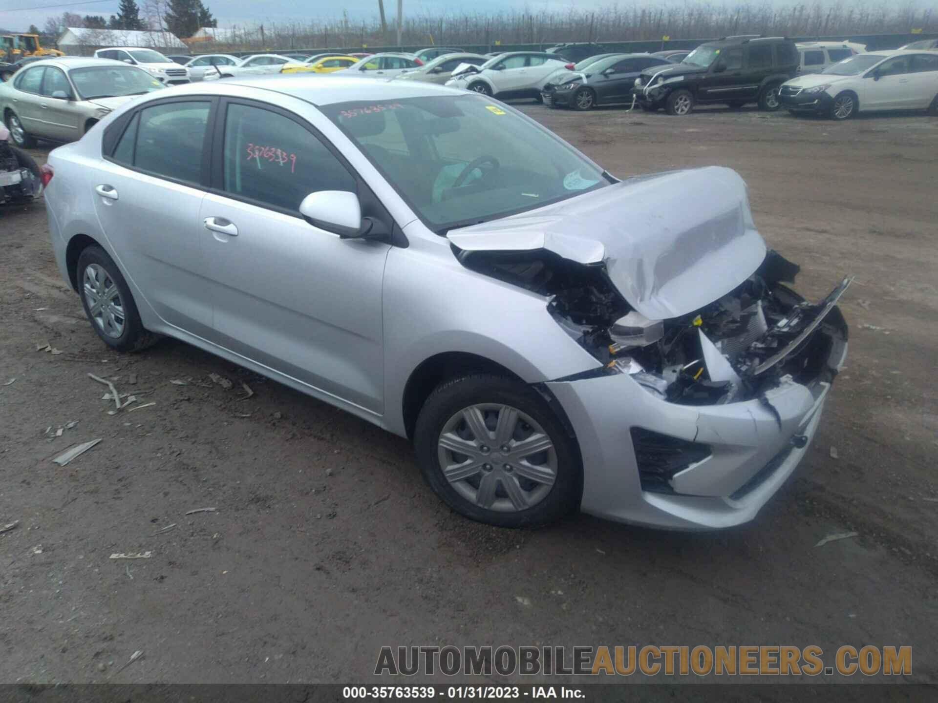 3KPA24AD9NE482182 KIA RIO 2022