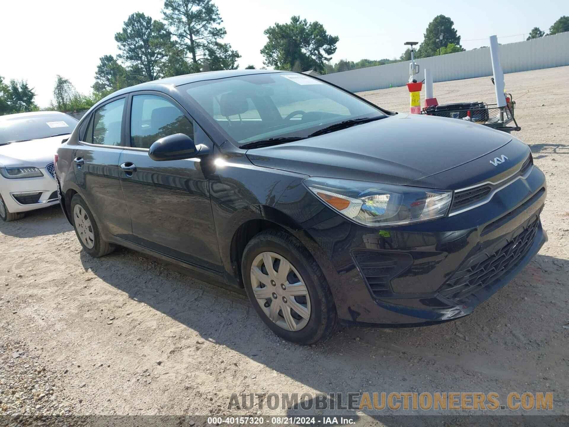 3KPA24AD9NE486636 KIA RIO 2022