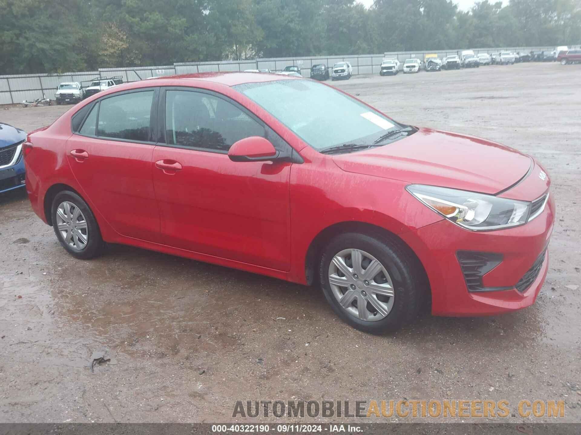 3KPA24AD9NE491013 KIA RIO 2022