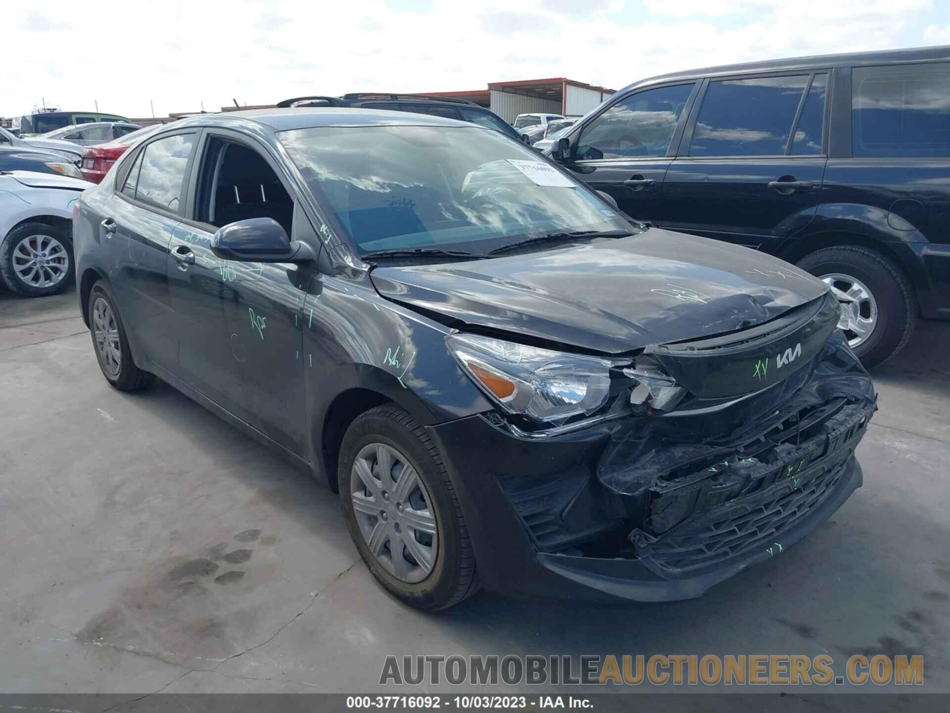 3KPA24AD9NE501748 KIA RIO 2022