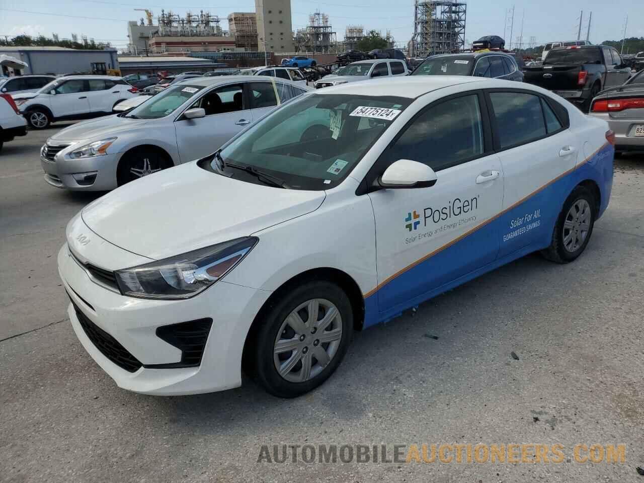 3KPA24AD9NE502432 KIA RIO 2022