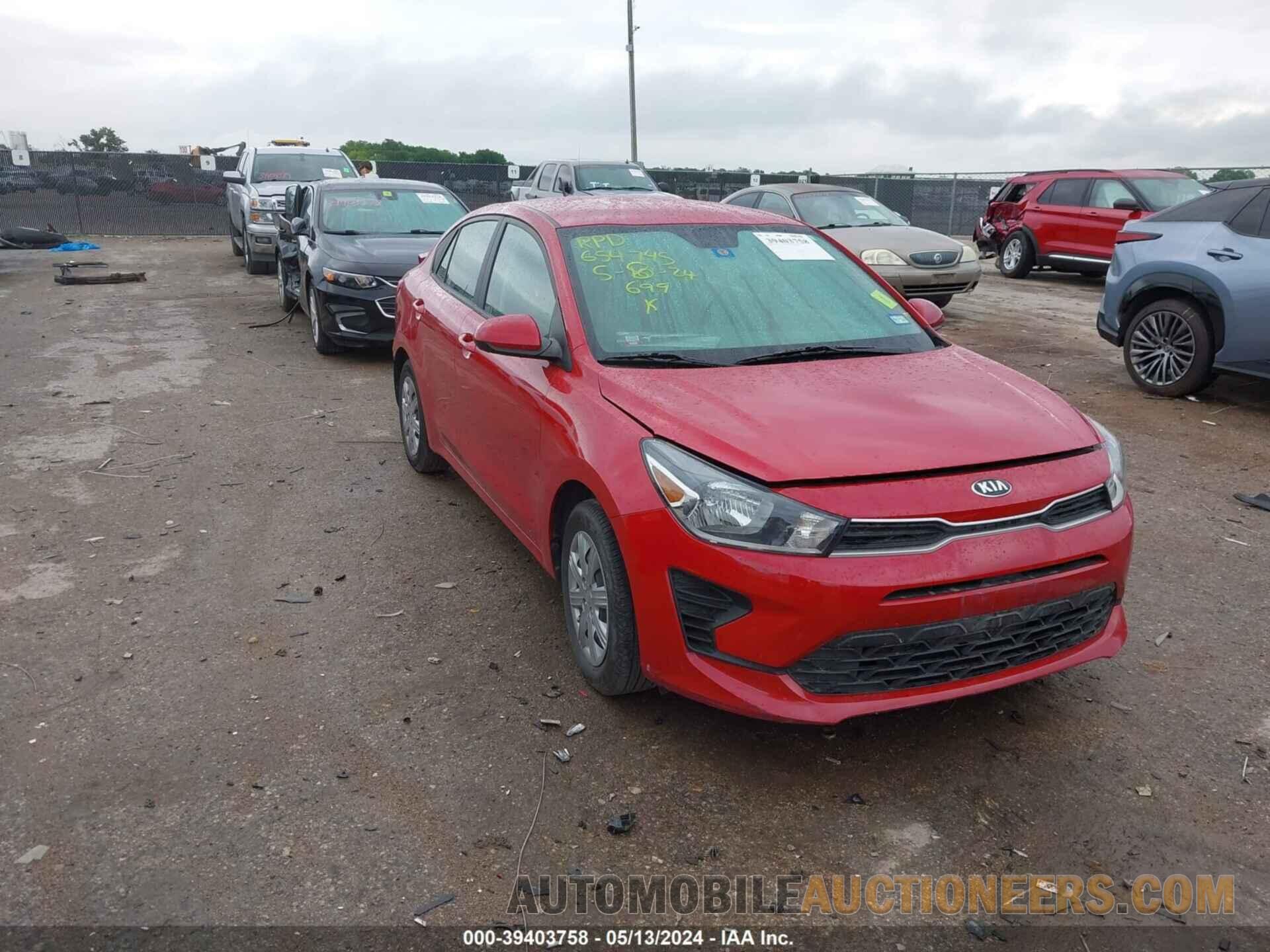 3KPA24ADXME429859 KIA RIO 2021