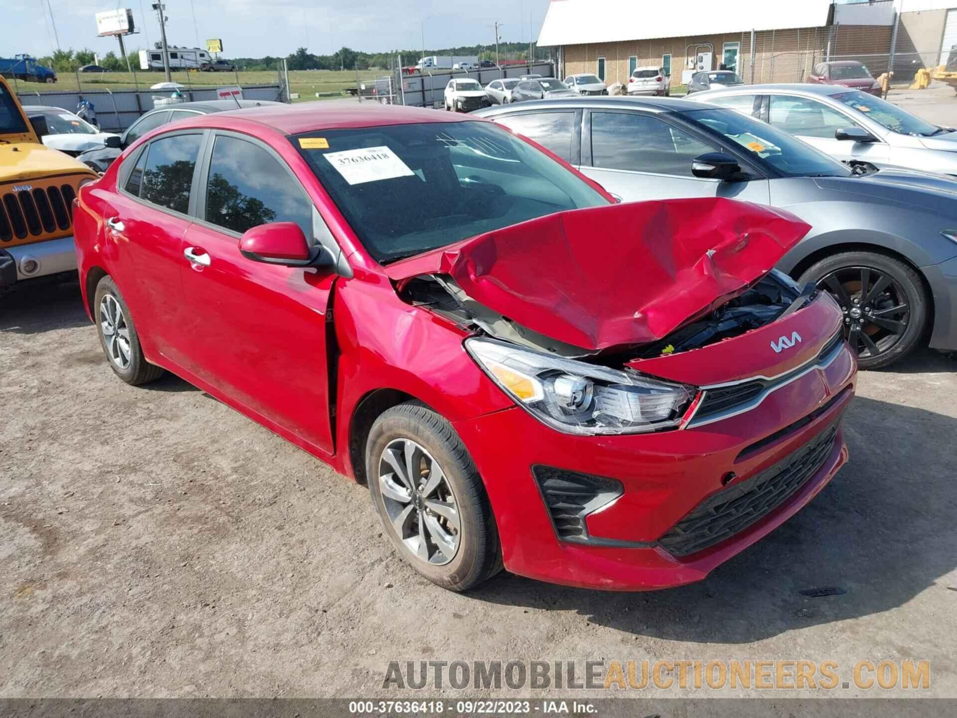 3KPA24ADXNE455086 KIA RIO 2022