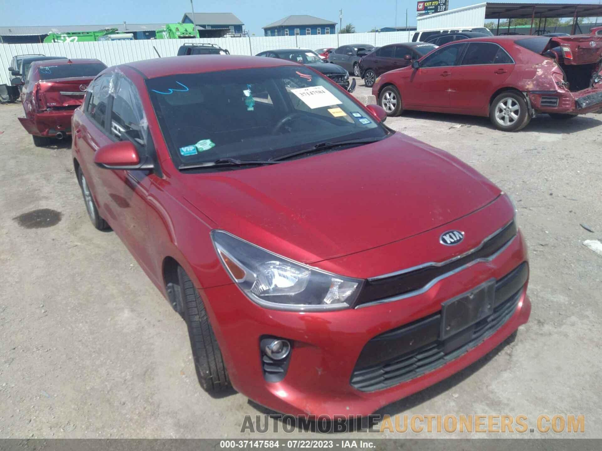 3KPA34AB1JE053706 KIA RIO 2018