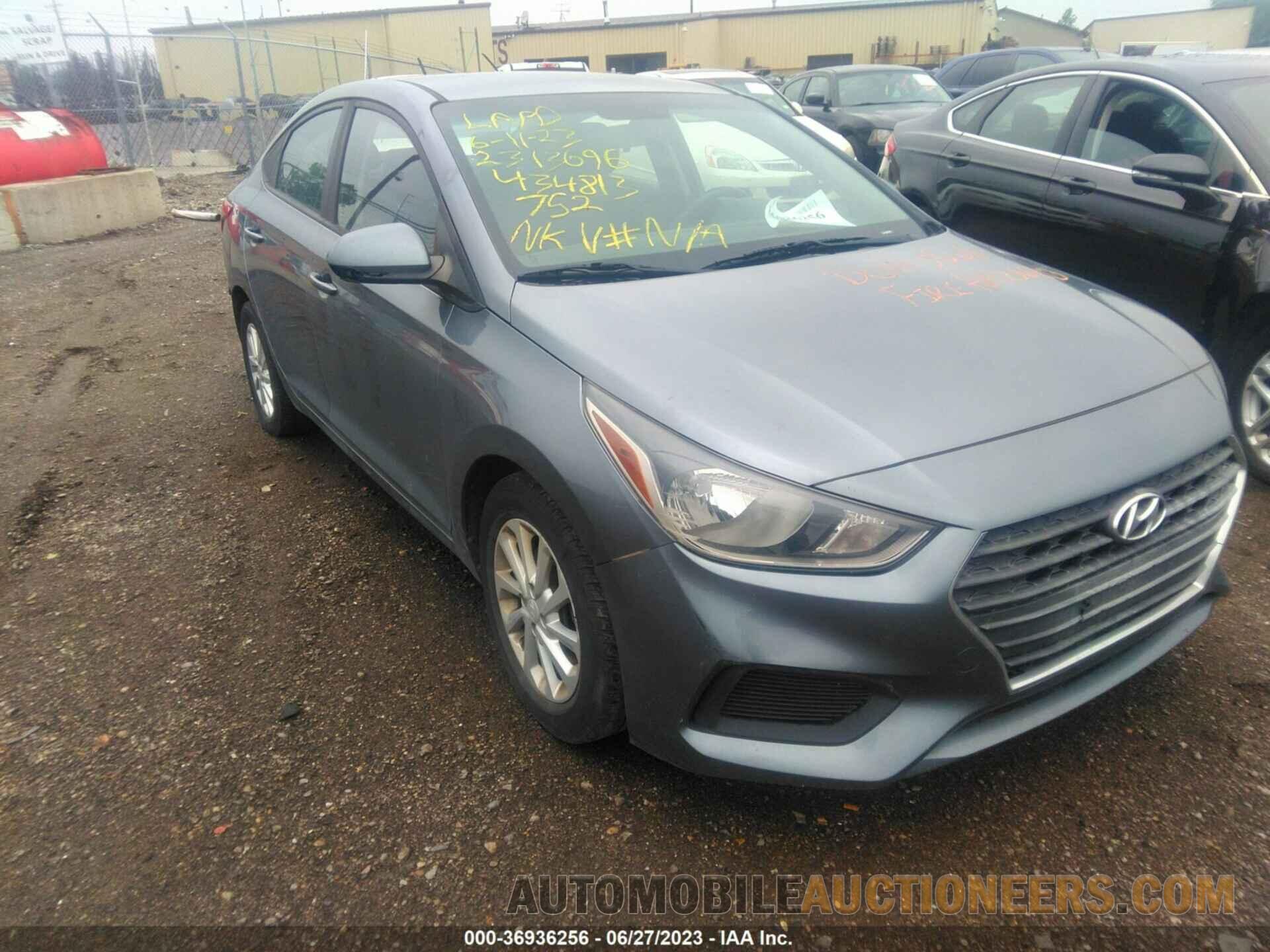 3KPC24A32JE004812 HYUNDAI ACCENT 2018