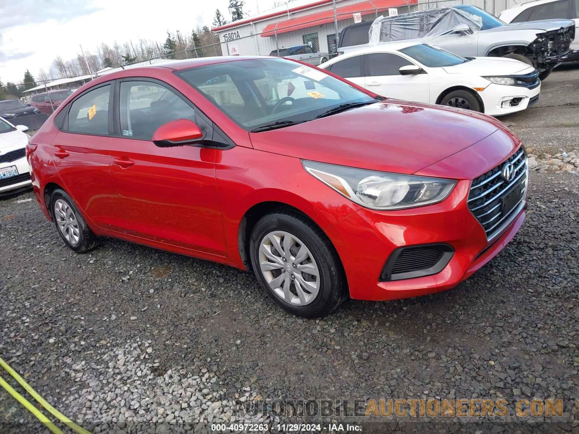 3KPC24A3XKE055802 HYUNDAI ACCENT 2019