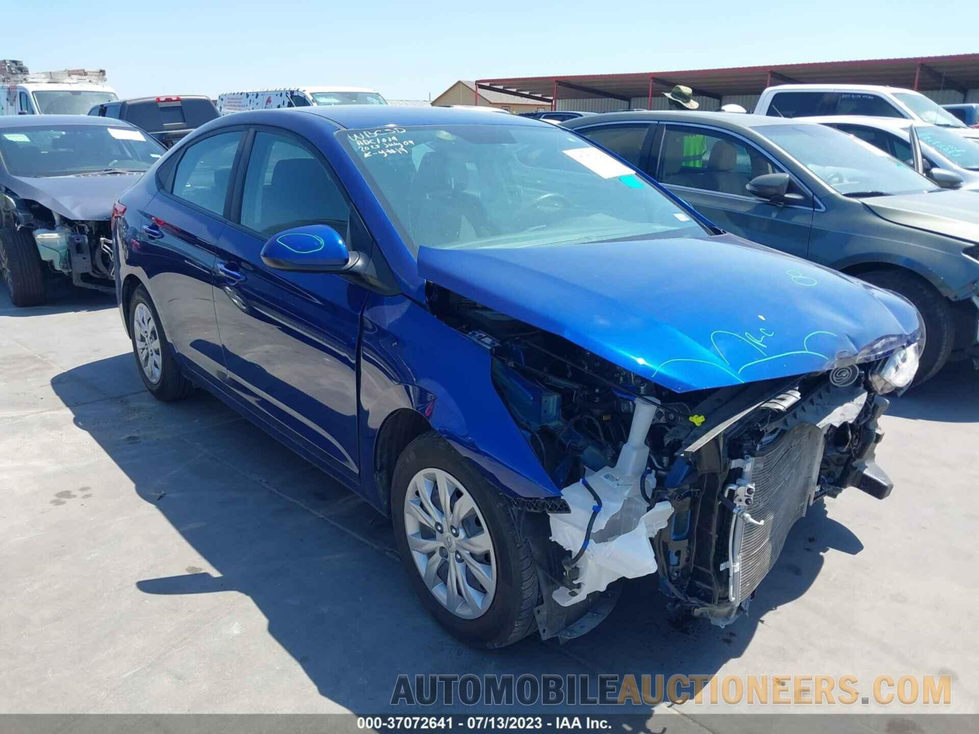 3KPC24A68NE168047 HYUNDAI ACCENT 2022