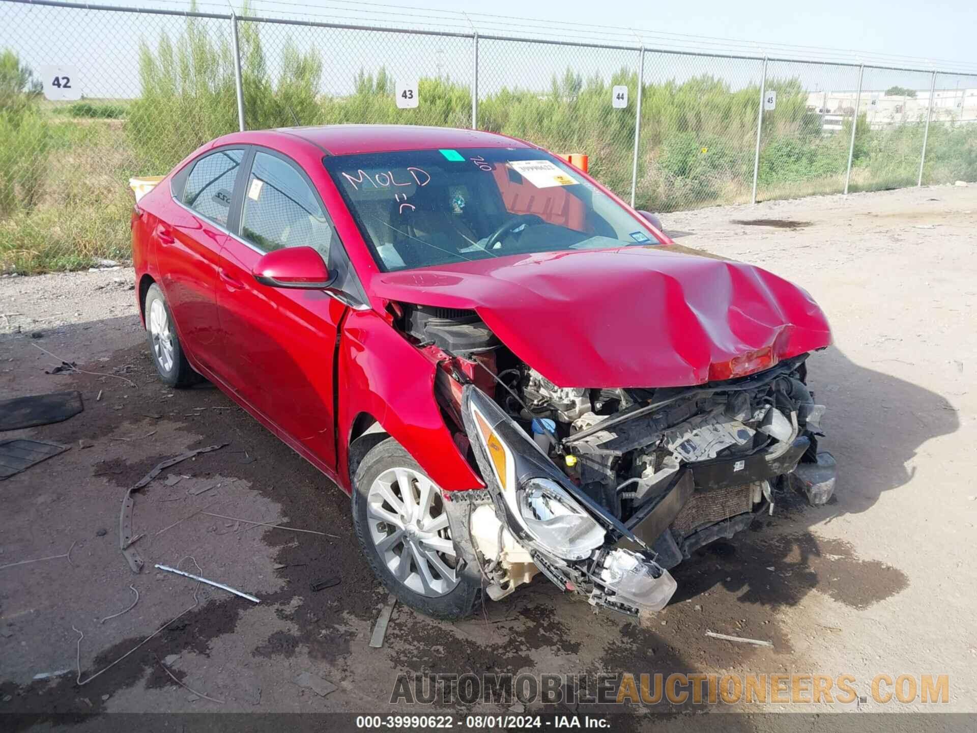 3KPC24A6XNE154179 HYUNDAI ACCENT 2022