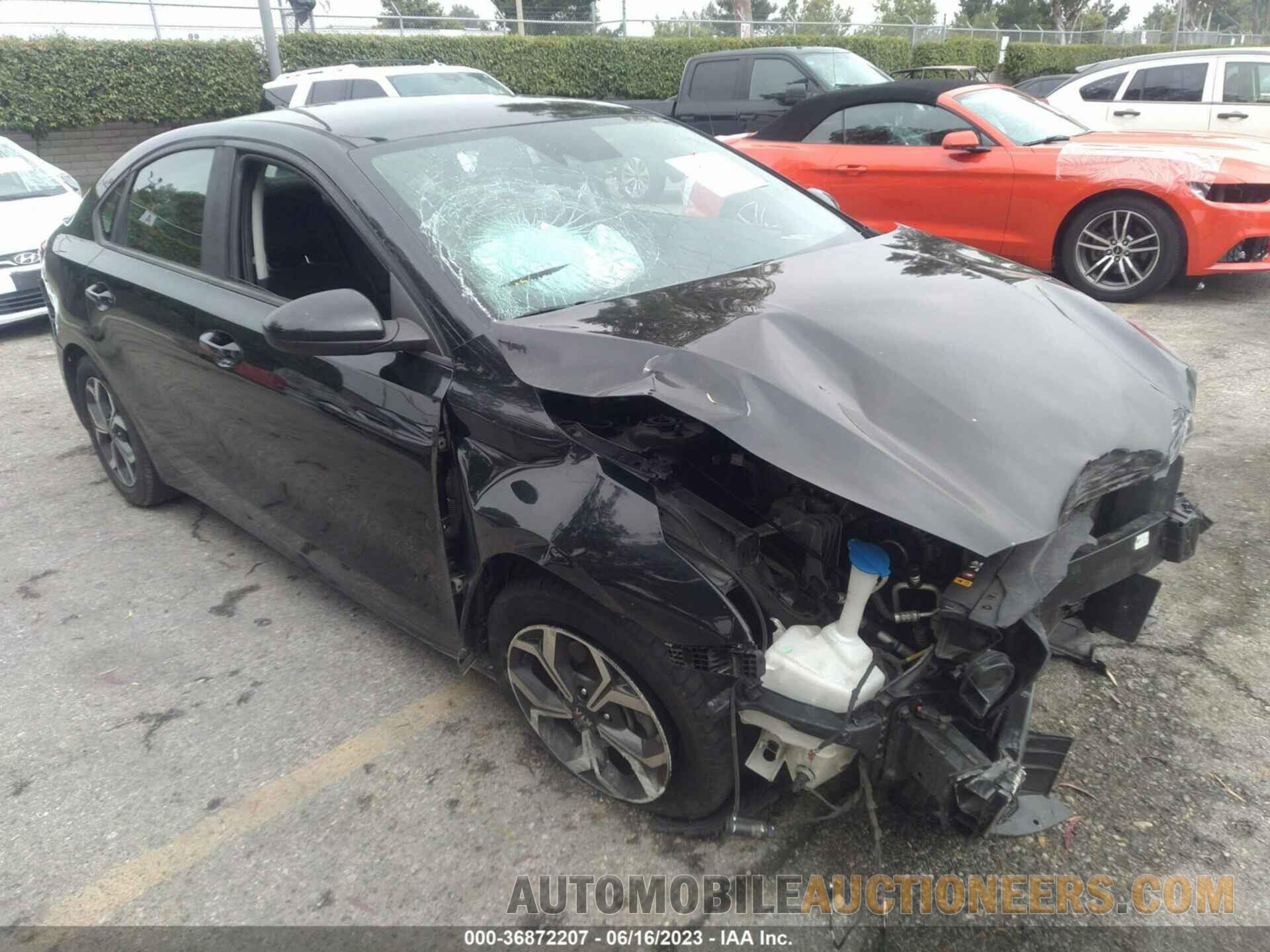 3KPF24AD0KE016318 KIA FORTE 2019