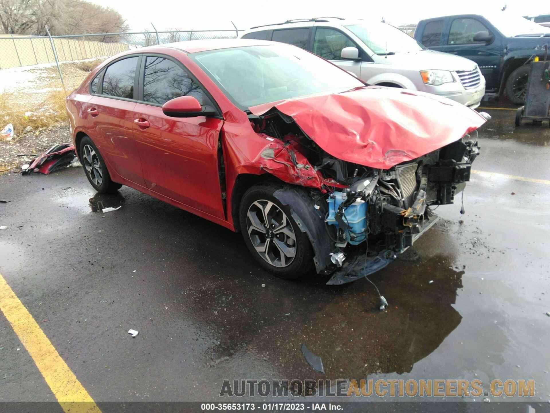 3KPF24AD1KE121367 KIA FORTE 2019