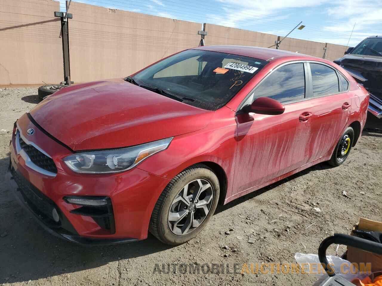 3KPF24AD1LE169498 KIA FORTE 2020