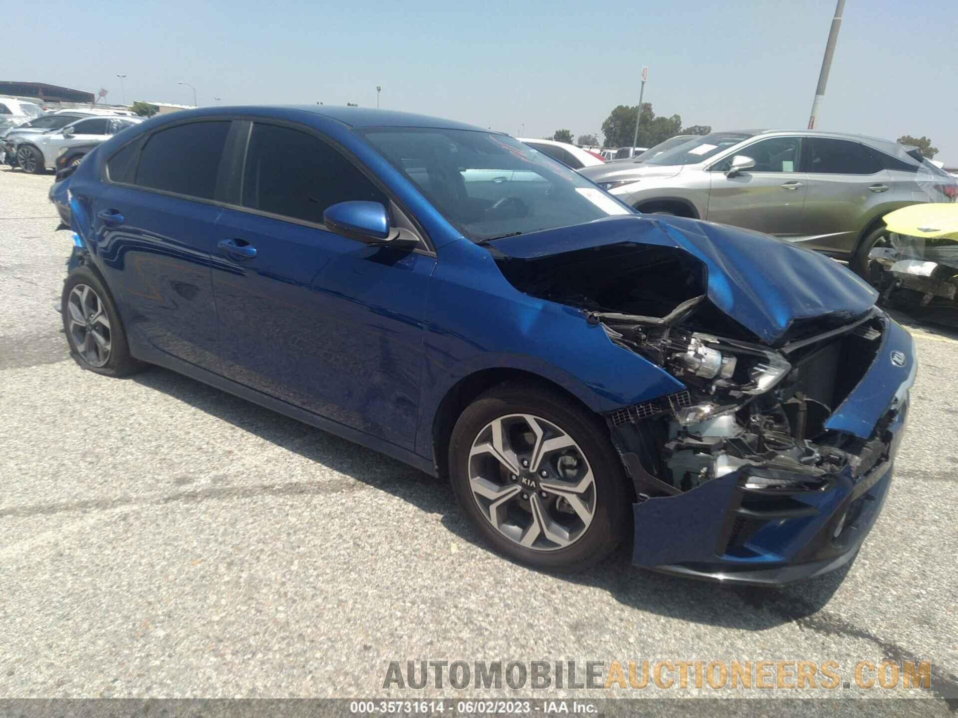 3KPF24AD2LE157330 KIA FORTE 2020