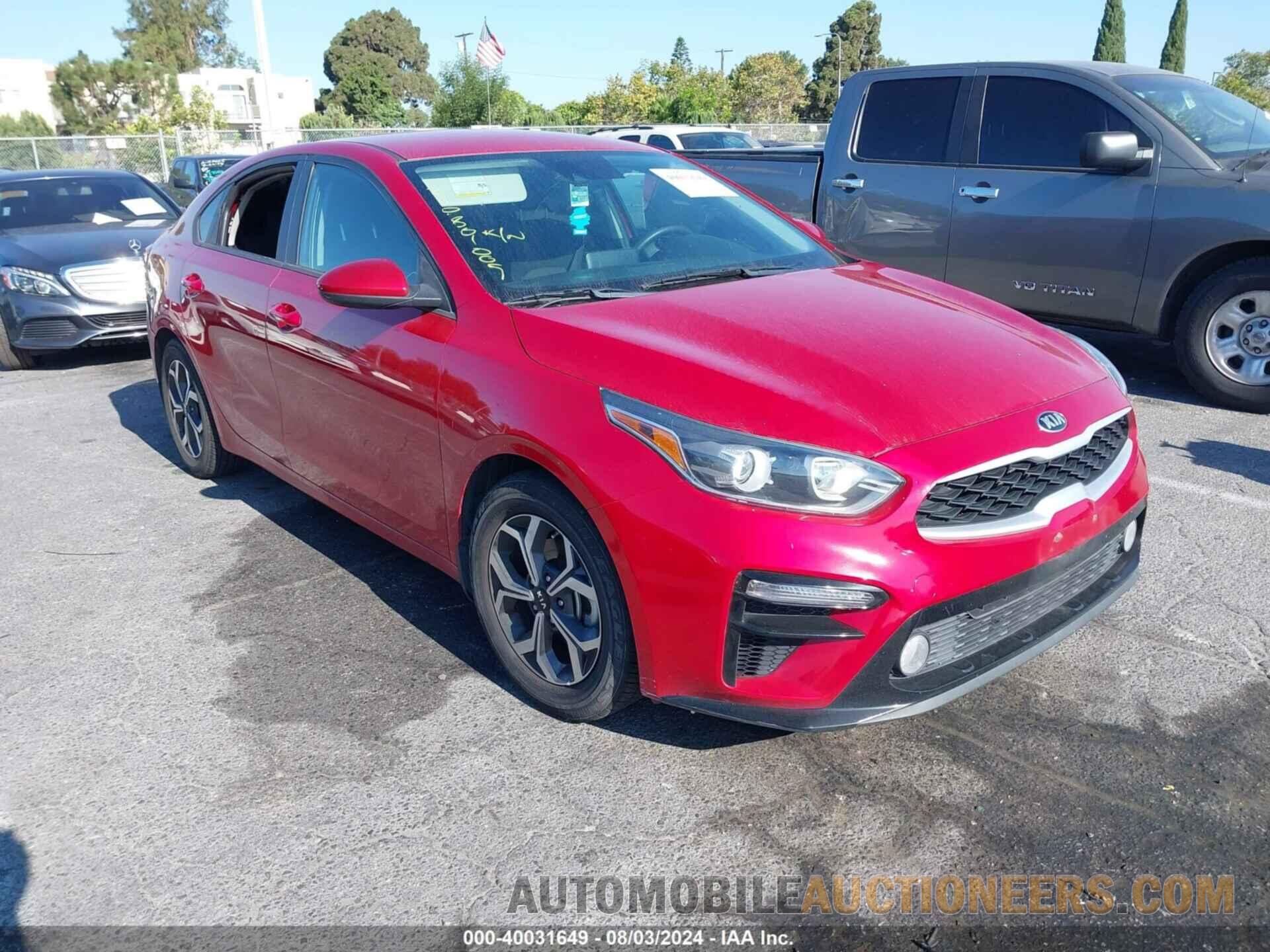 3KPF24AD2LE248274 KIA FORTE 2020