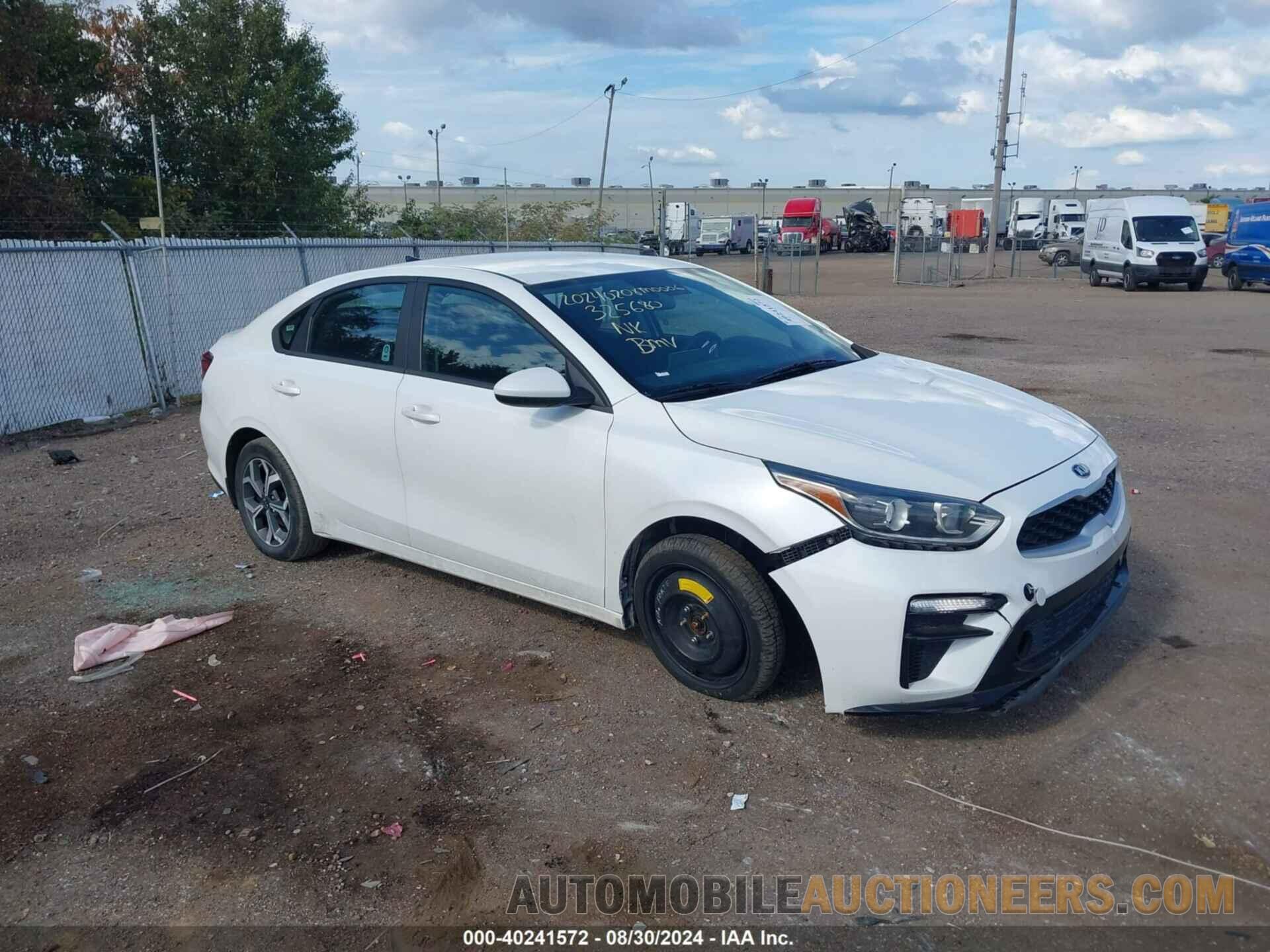 3KPF24AD2ME325680 KIA FORTE 2021