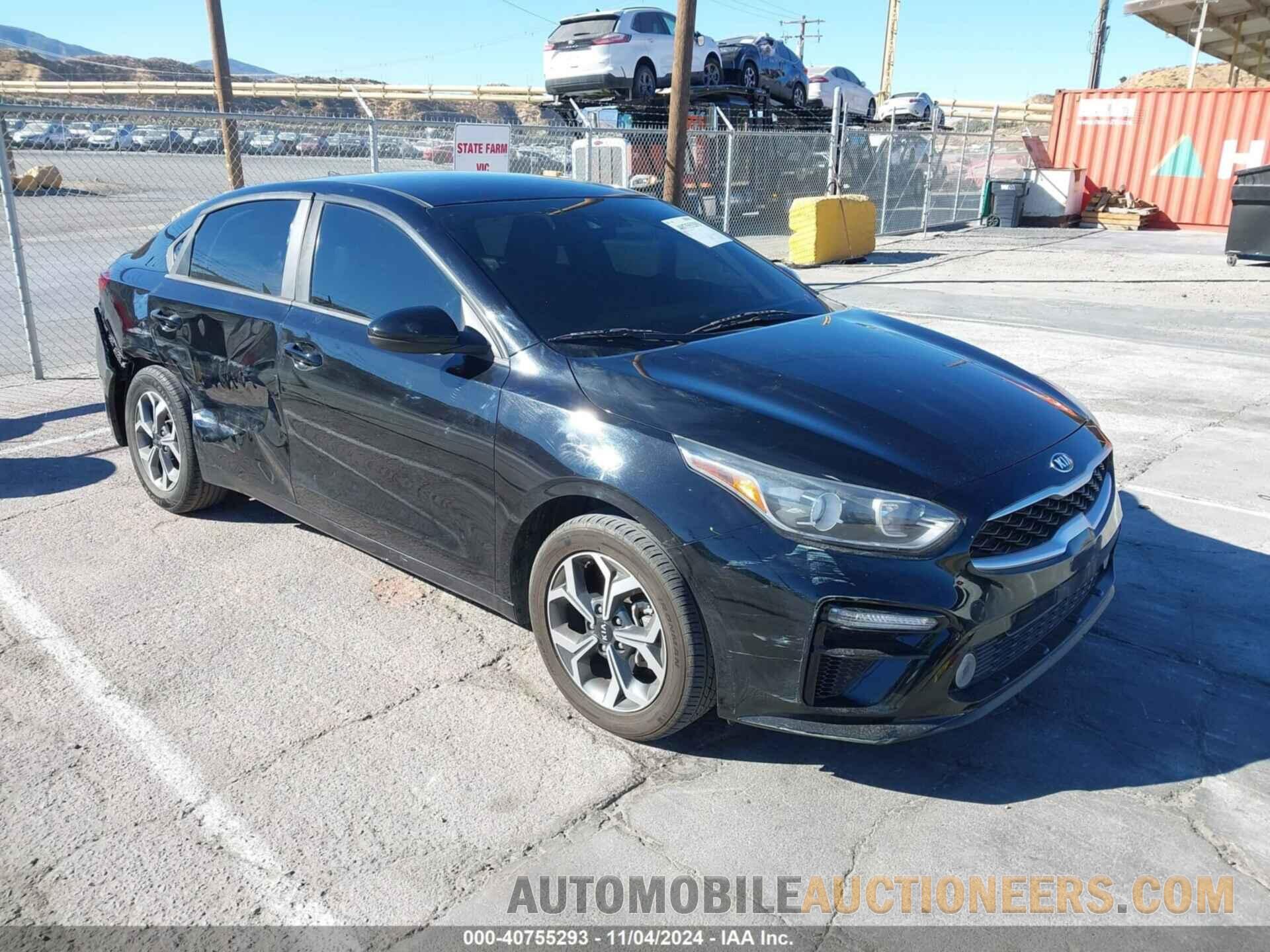 3KPF24AD3KE020606 KIA FORTE 2019