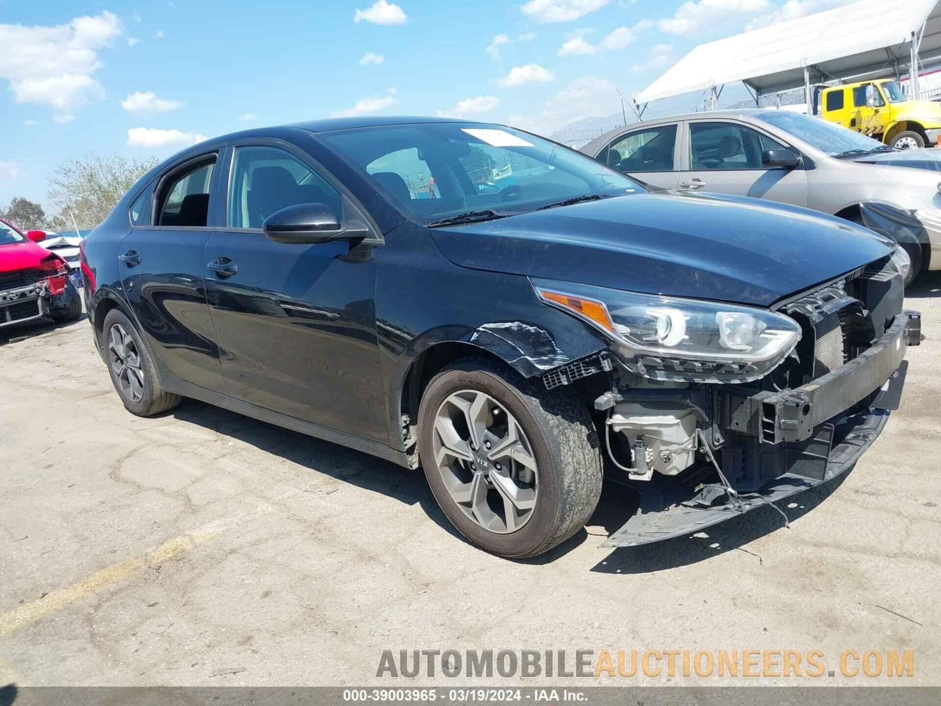 3KPF24AD3LE179658 KIA FORTE 2020