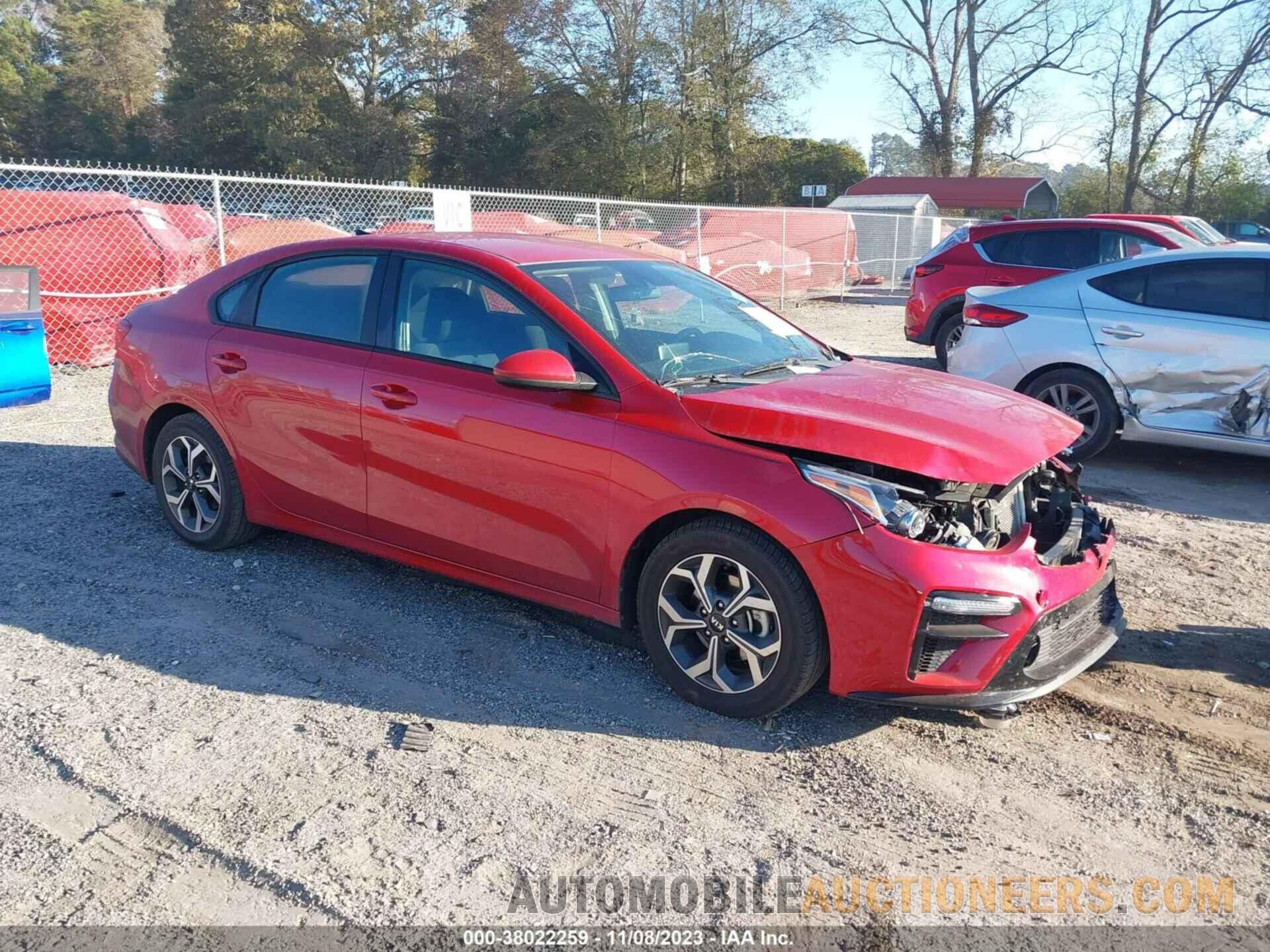 3KPF24AD3LE186433 KIA FORTE 2020