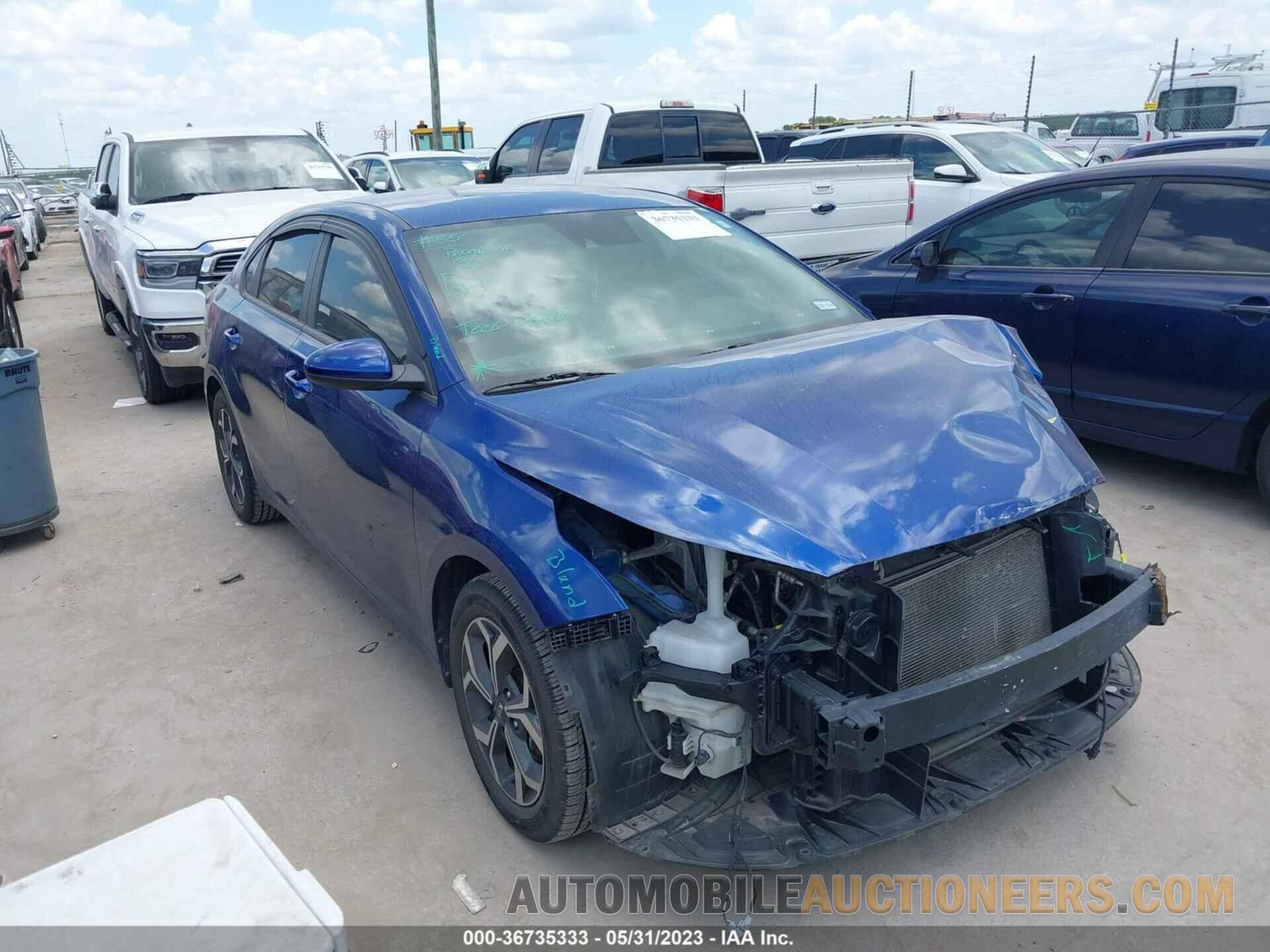 3KPF24AD3LE222315 KIA FORTE 2020