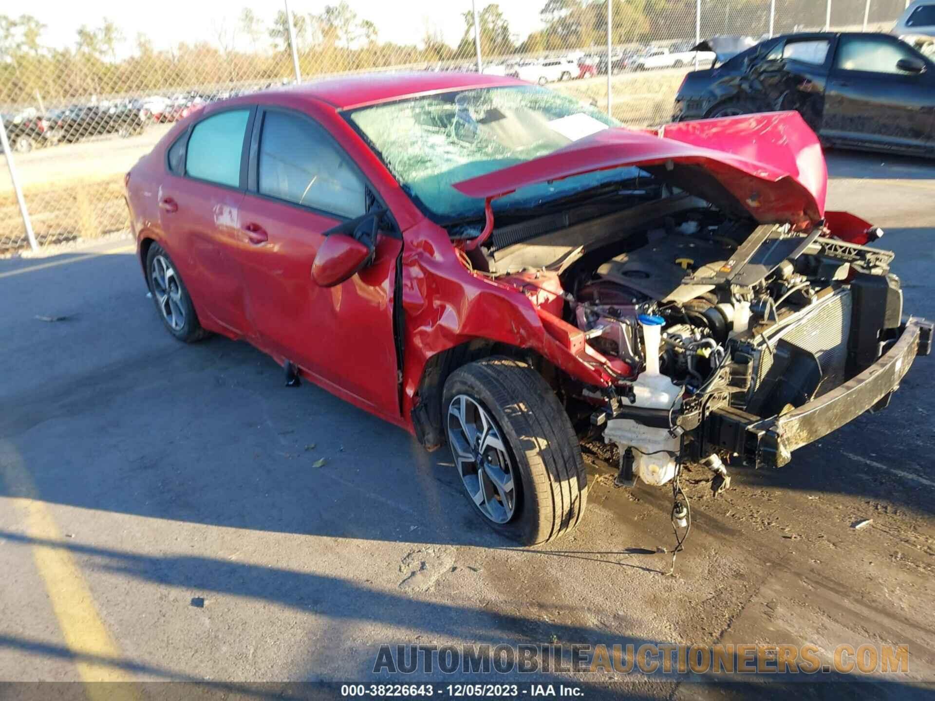 3KPF24AD3LE225943 KIA FORTE 2020