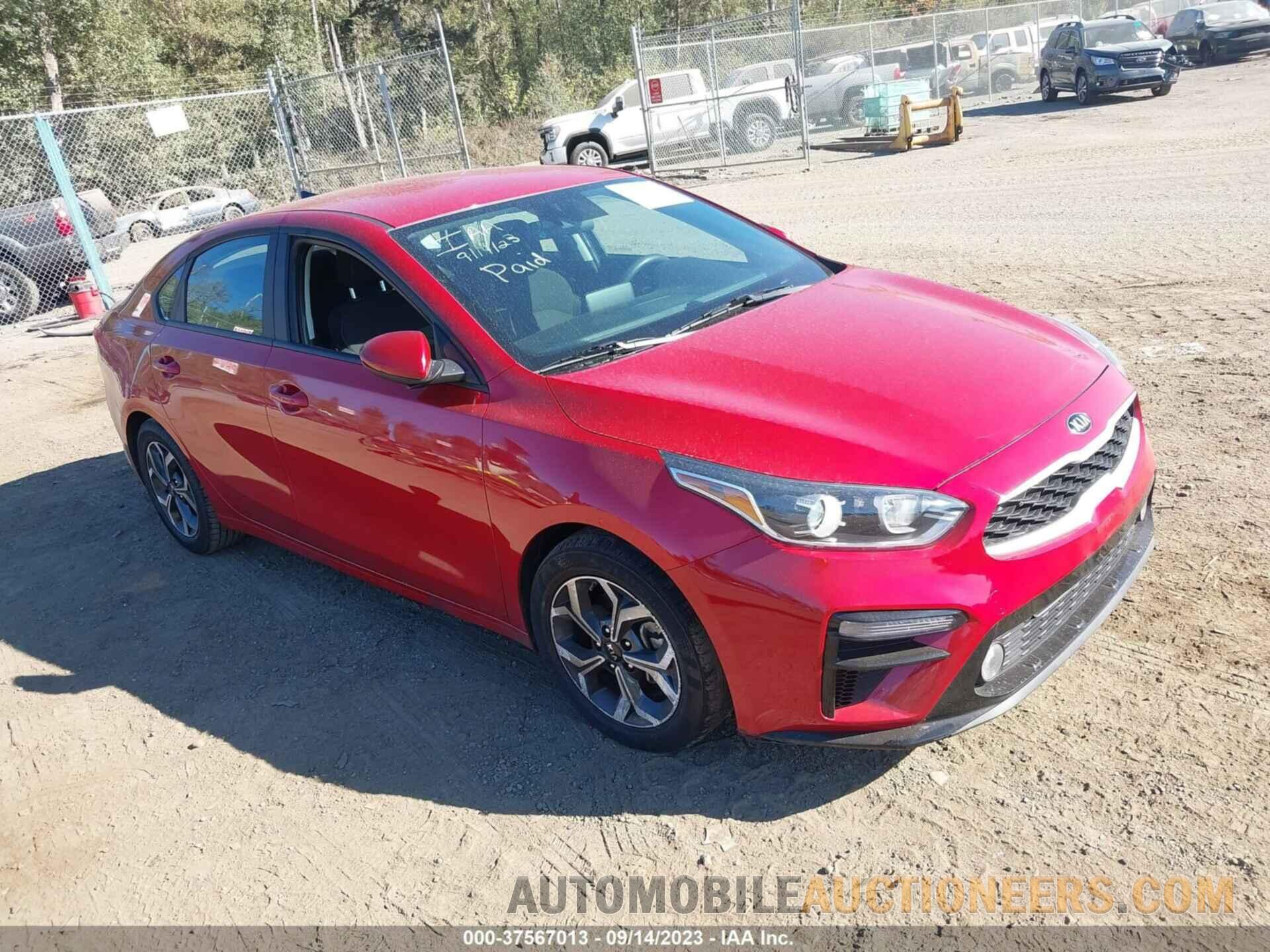 3KPF24AD3LE233430 KIA FORTE 2020