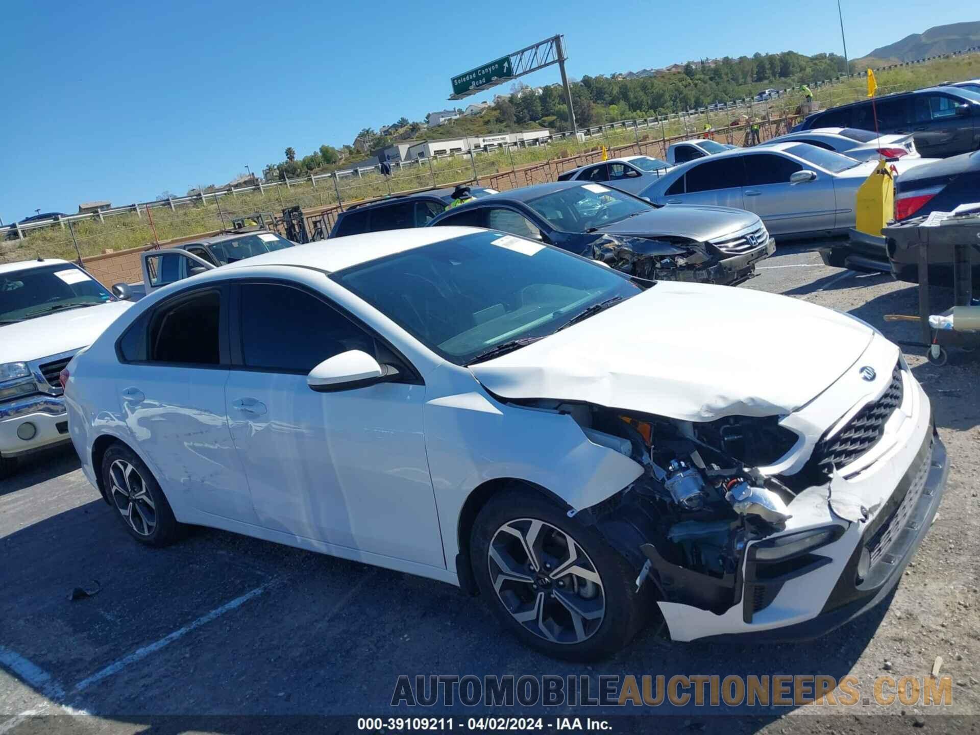 3KPF24AD3LE245271 KIA FORTE 2020