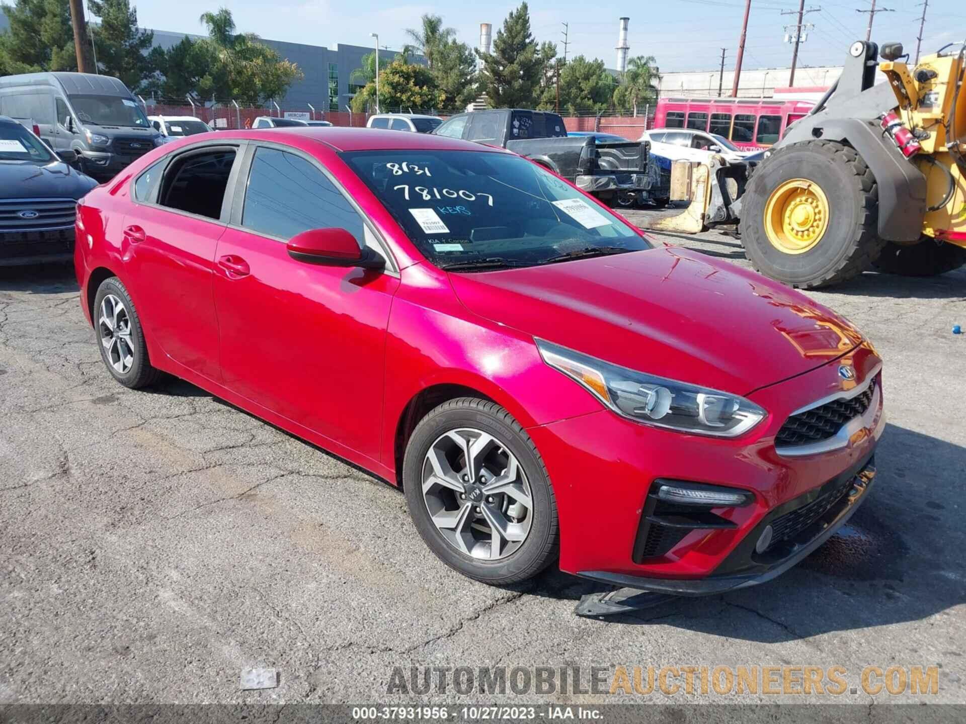 3KPF24AD4KE115675 KIA FORTE 2019