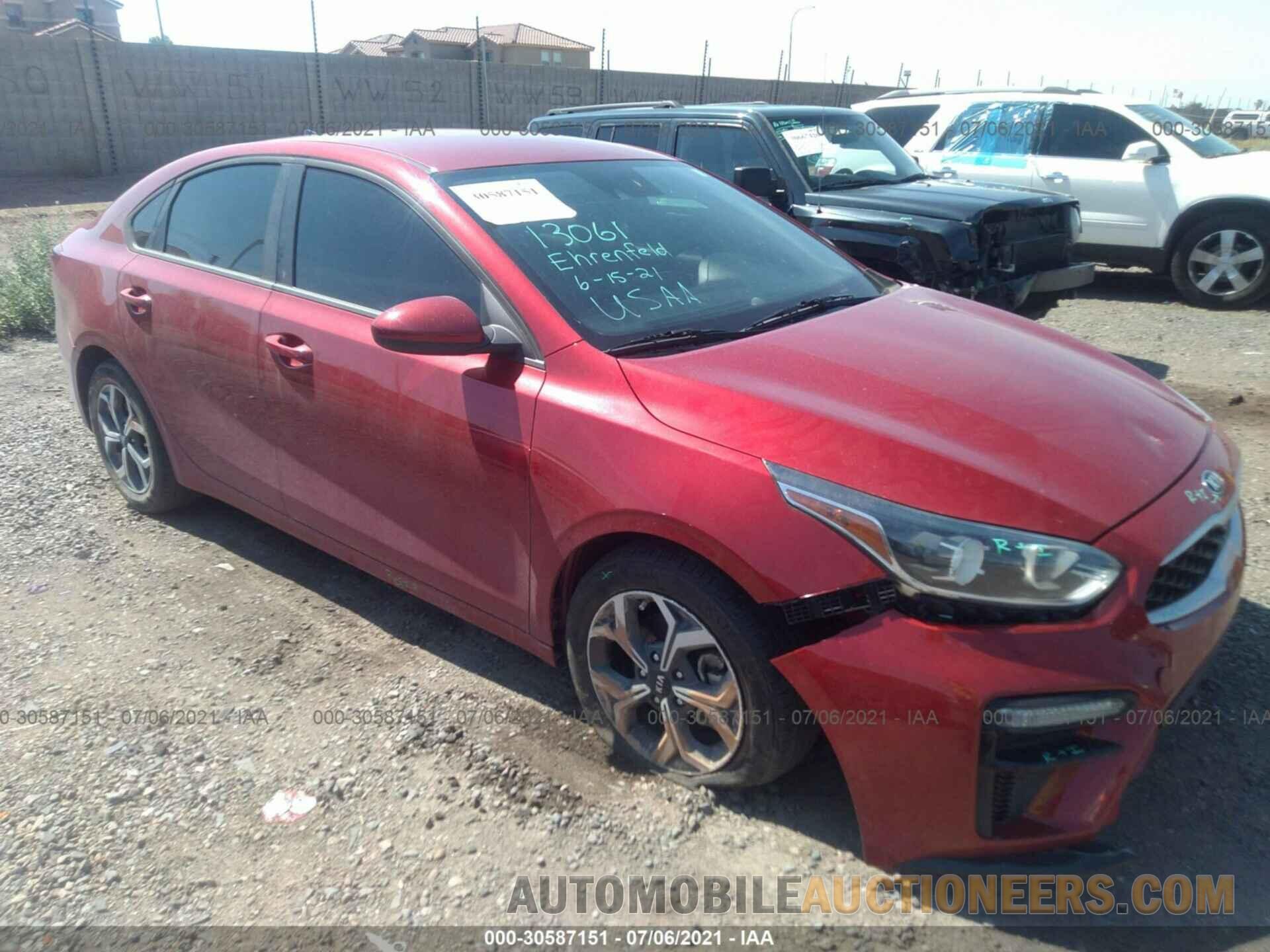 3KPF24AD5KE096490 KIA FORTE 2019