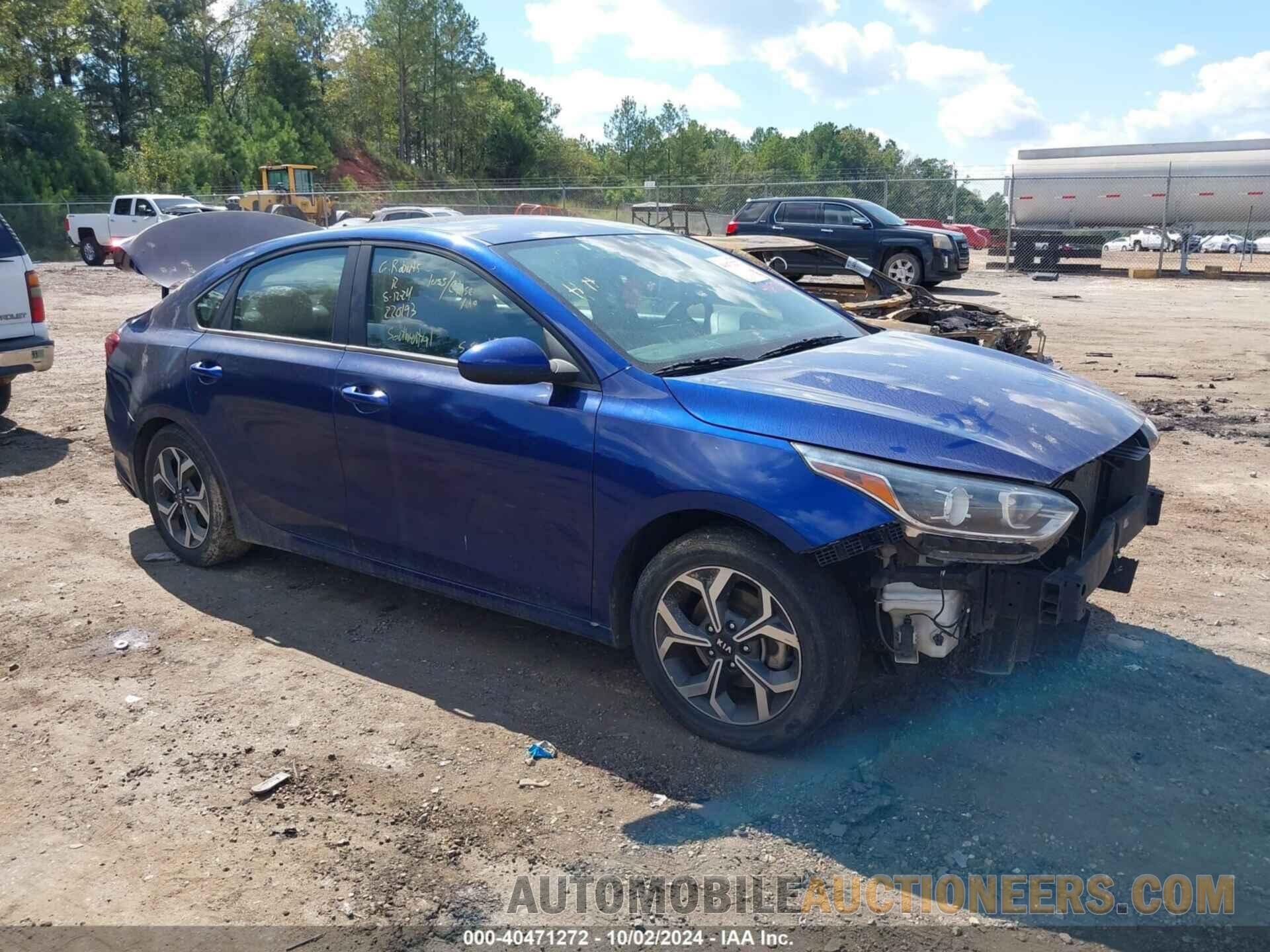 3KPF24AD5LE220193 KIA FORTE 2020