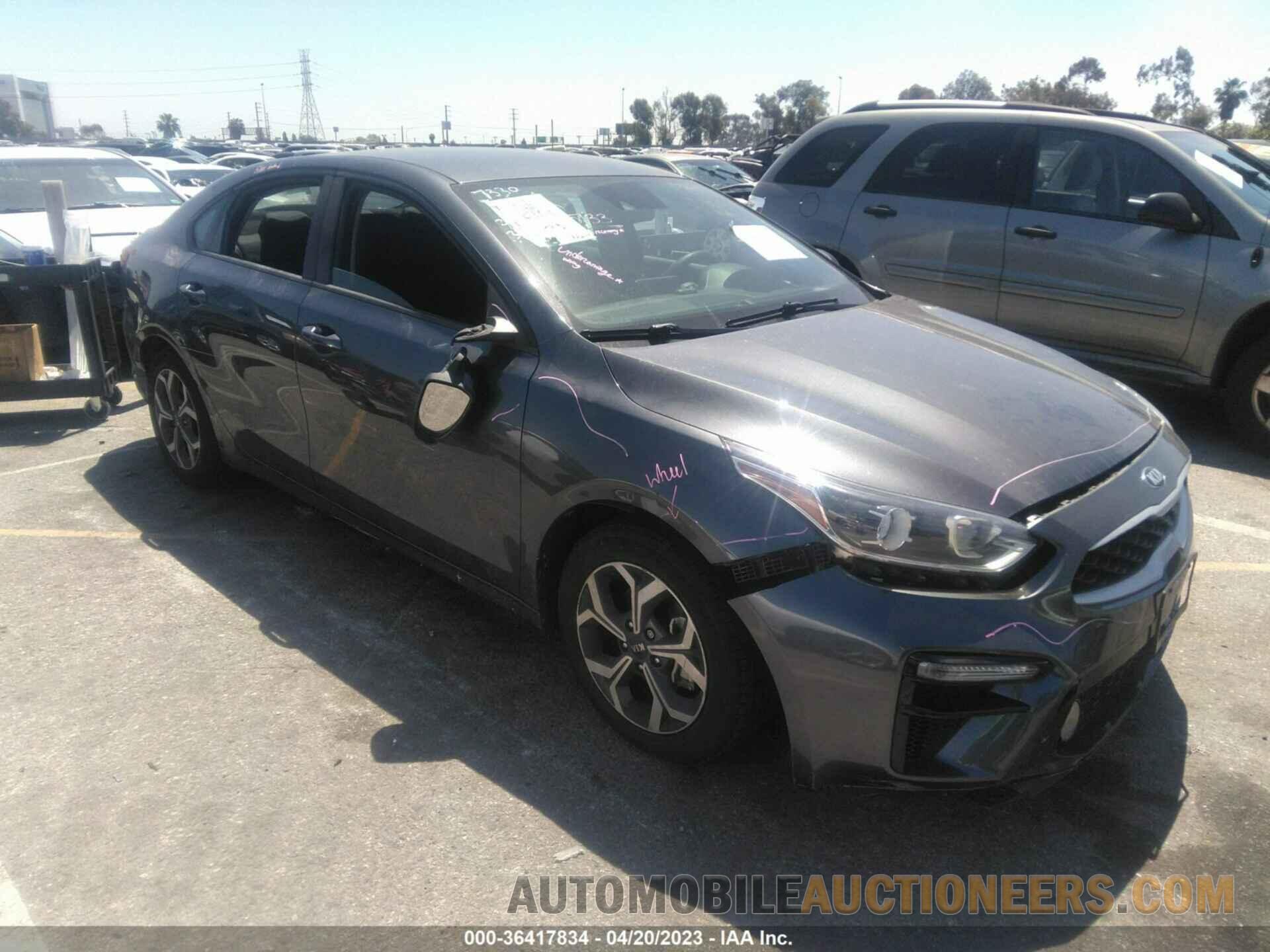 3KPF24AD6KE007624 KIA FORTE 2019