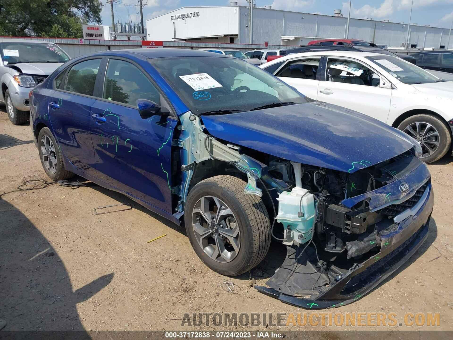 3KPF24AD6KE026335 KIA FORTE 2019