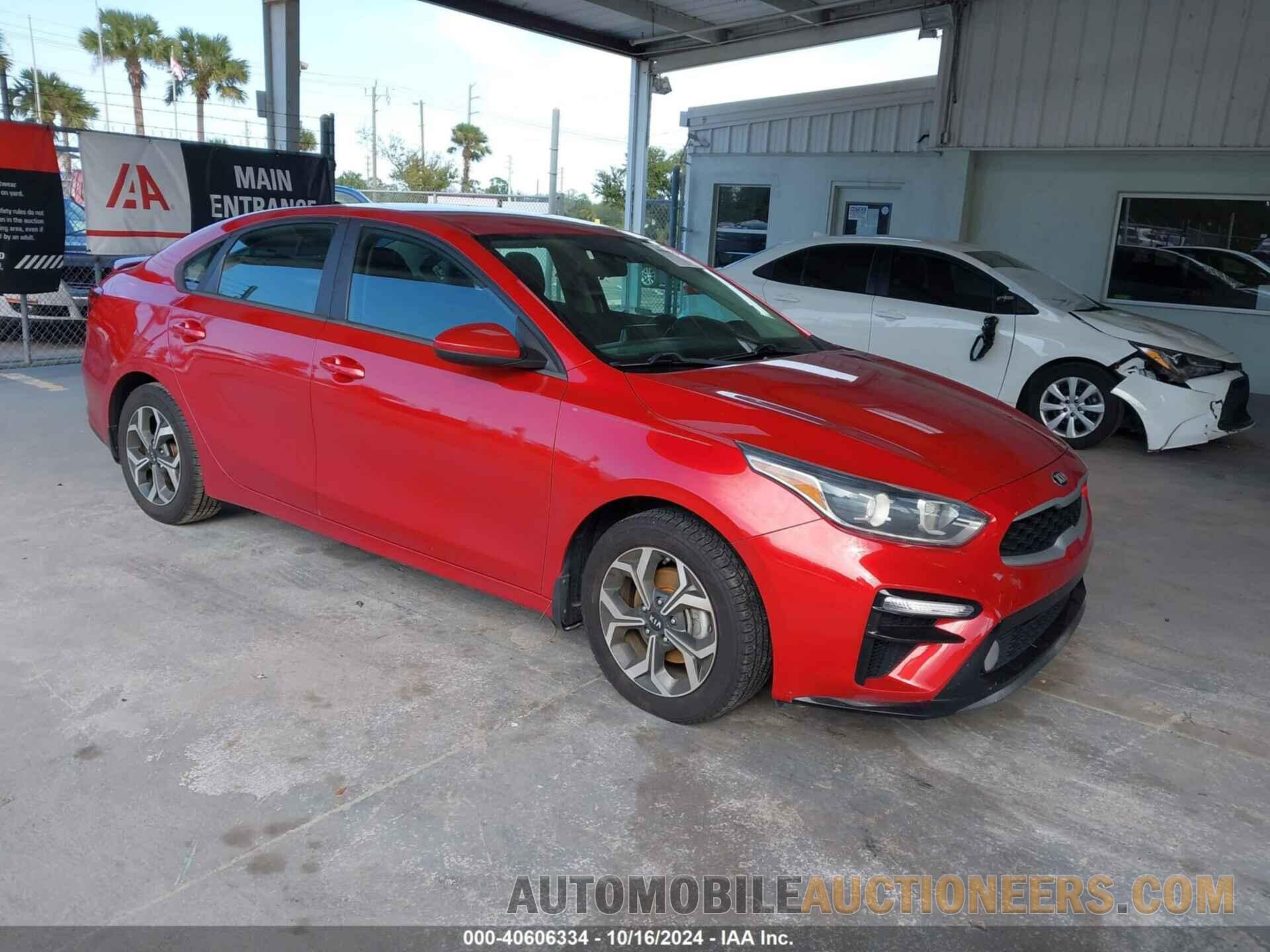 3KPF24AD6KE038033 KIA FORTE 2019