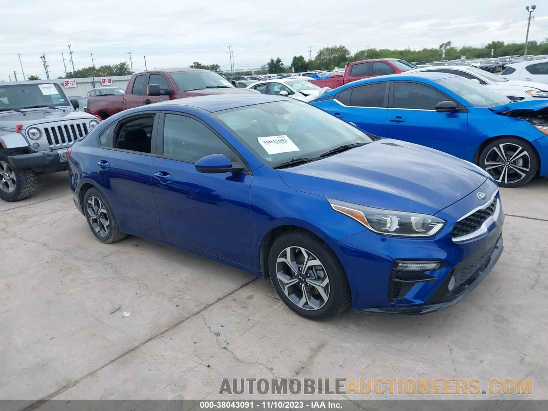 3KPF24AD6KE103947 KIA FORTE 2019