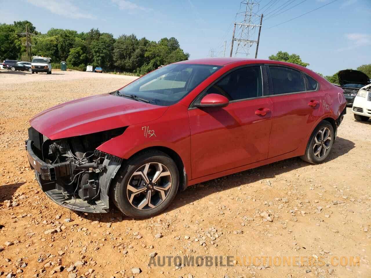 3KPF24AD6LE168539 KIA FORTE 2020