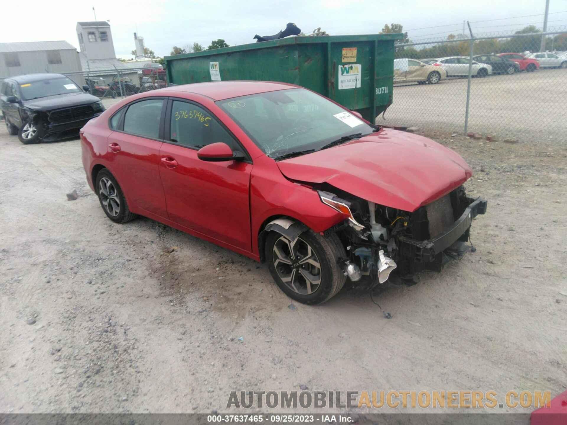 3KPF24AD6LE190685 KIA FORTE 2020