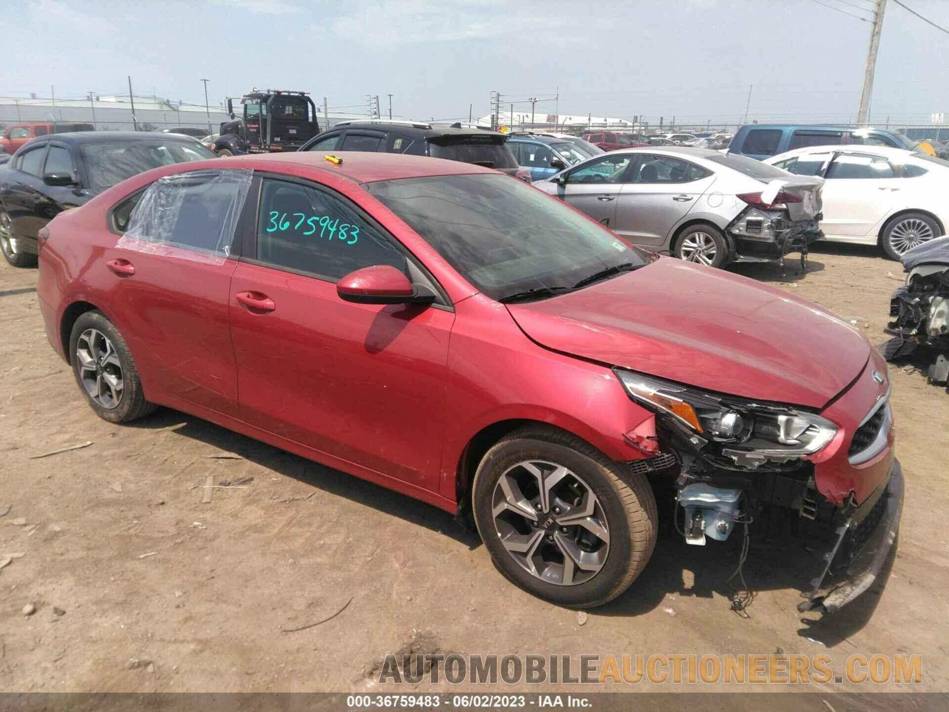 3KPF24AD7KE031558 KIA FORTE 2019