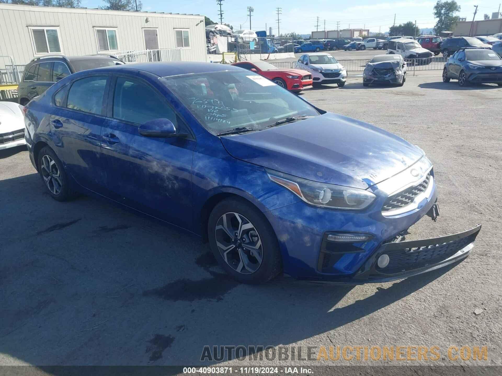 3KPF24AD7KE115444 KIA FORTE 2019