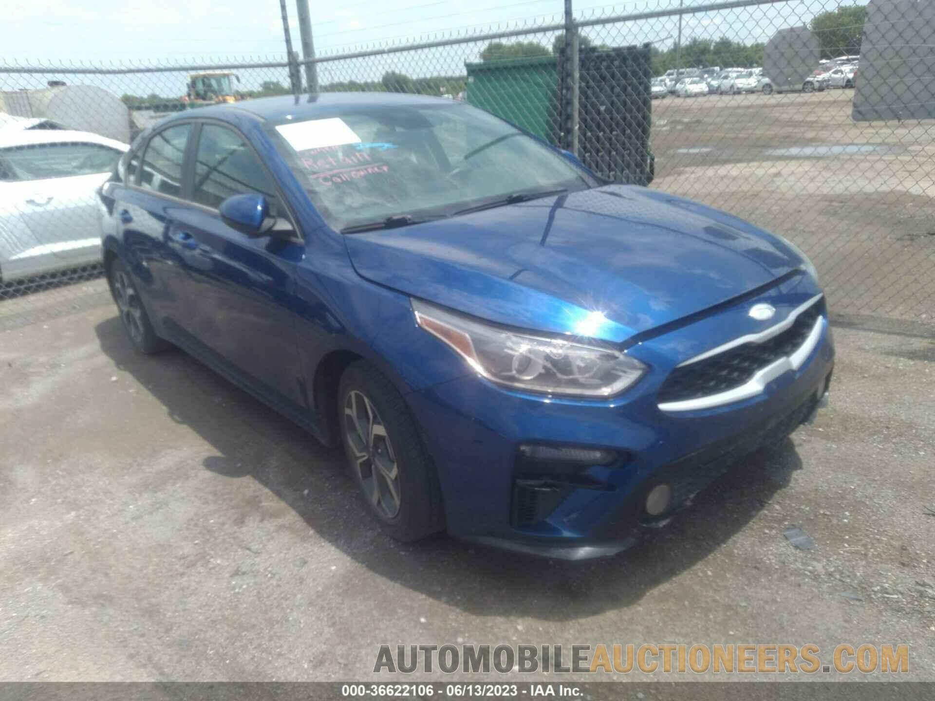 3KPF24AD7KE138092 KIA FORTE 2019