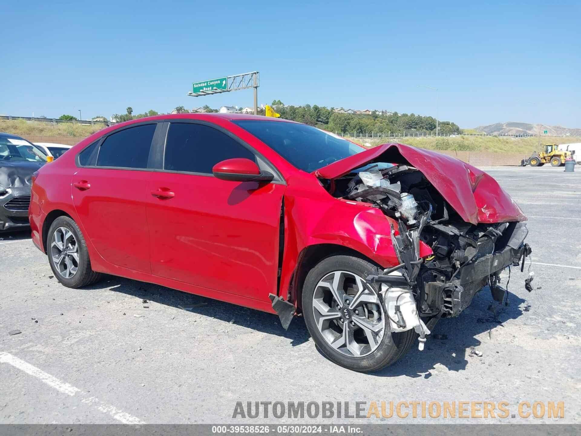 3KPF24AD7LE202231 KIA FORTE 2020