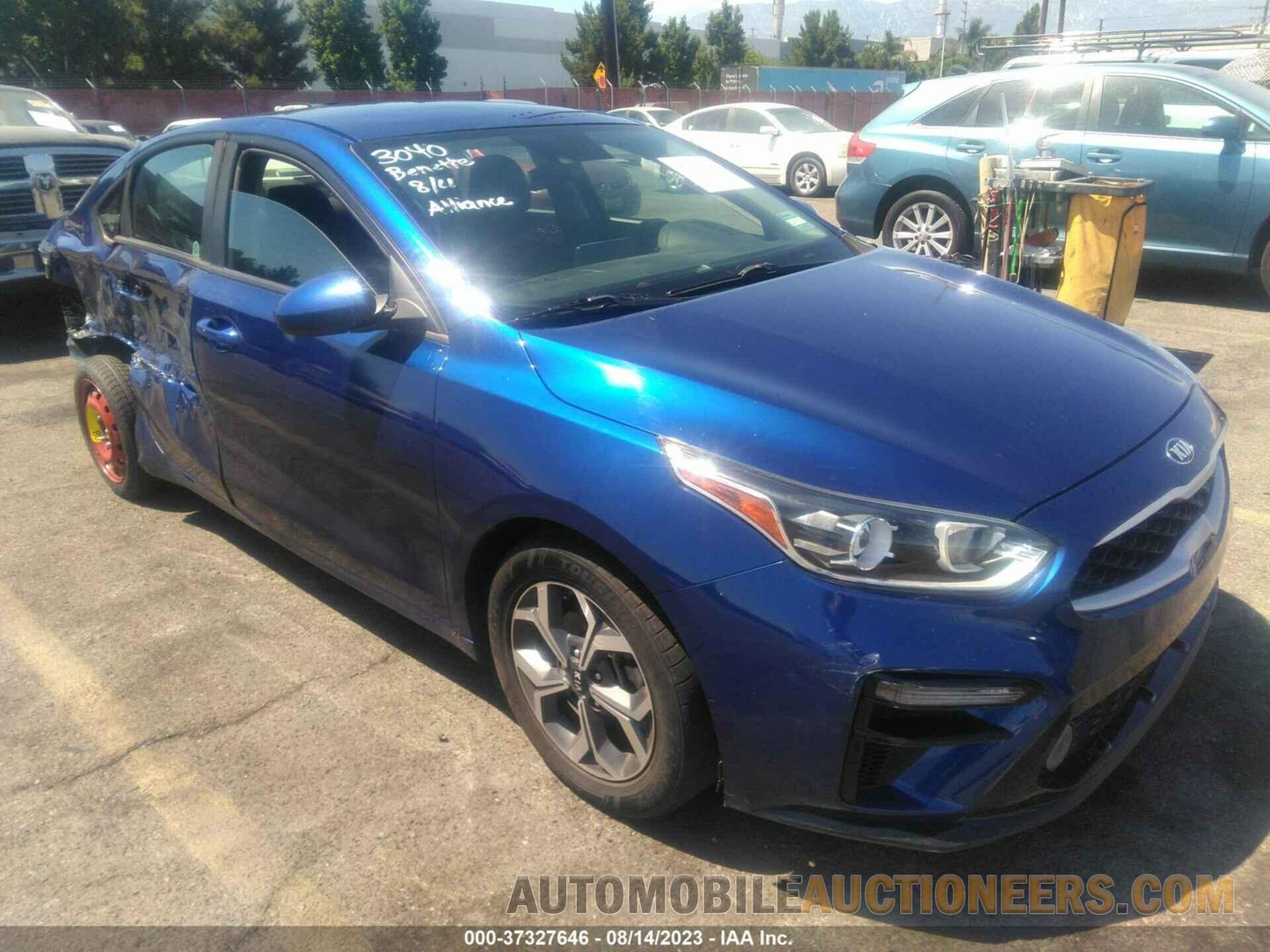 3KPF24AD7LE204822 KIA FORTE 2020