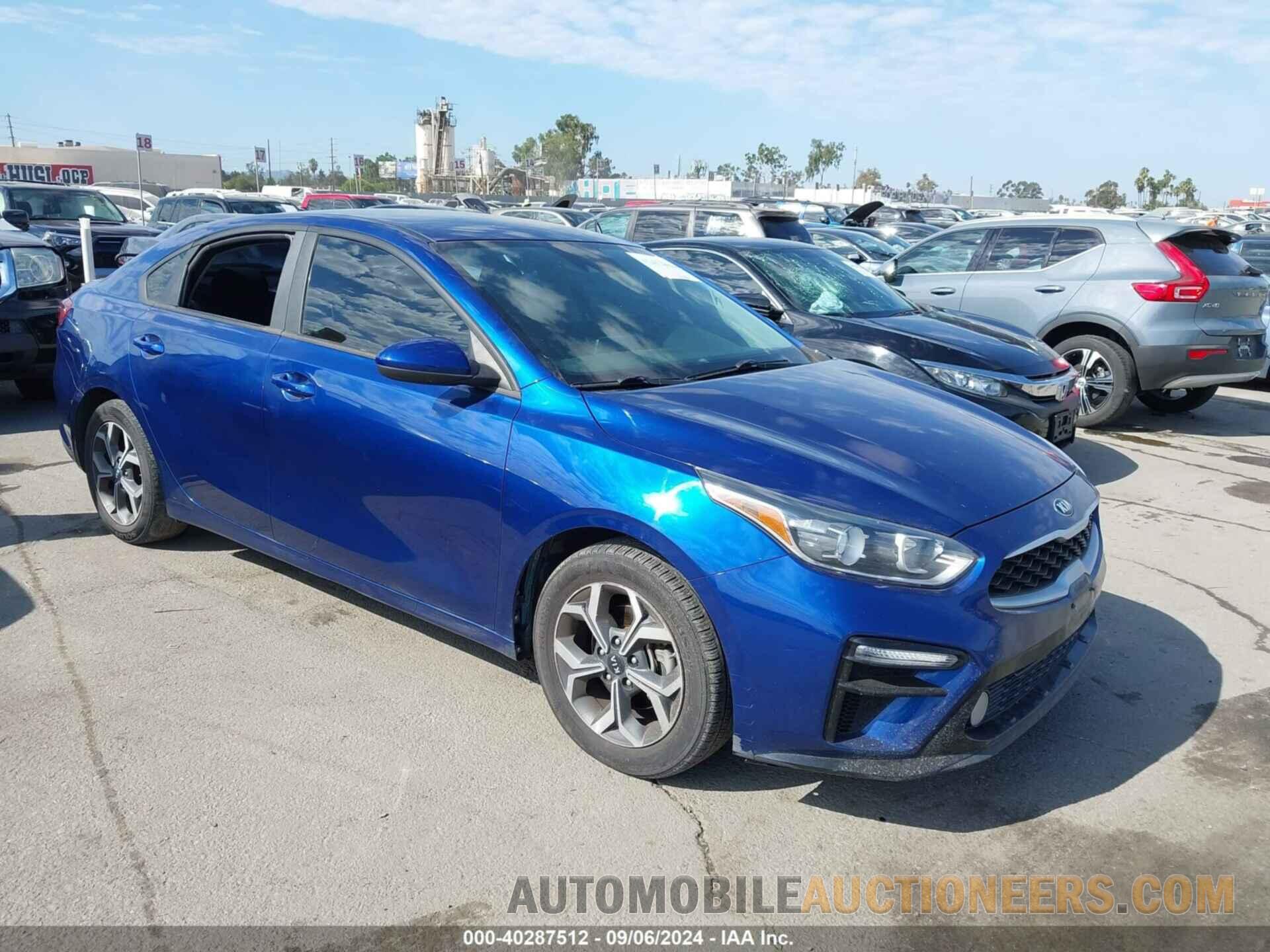 3KPF24AD7LE209552 KIA FORTE 2020