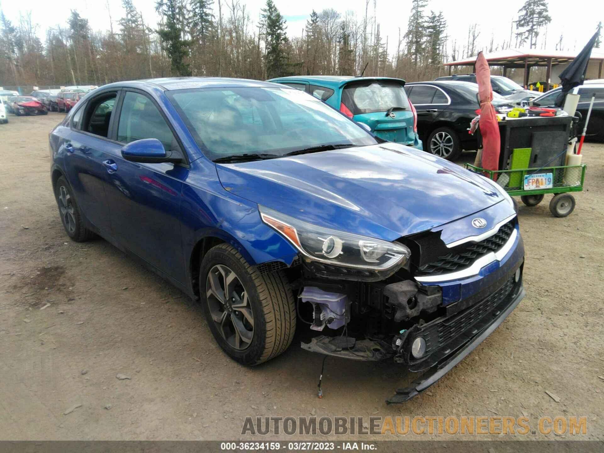 3KPF24AD8KE037398 KIA FORTE 2019