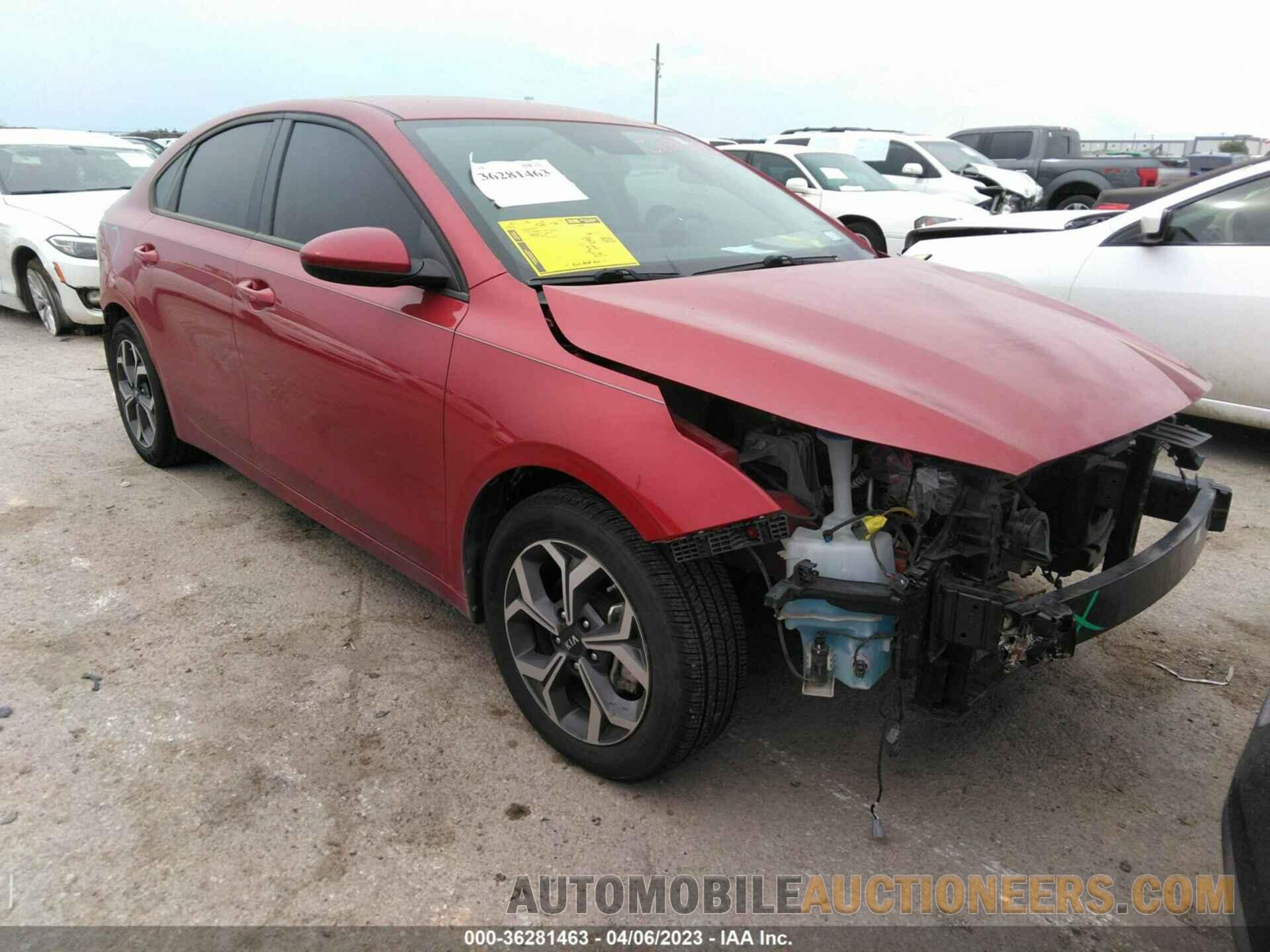 3KPF24AD8LE192678 KIA FORTE 2020