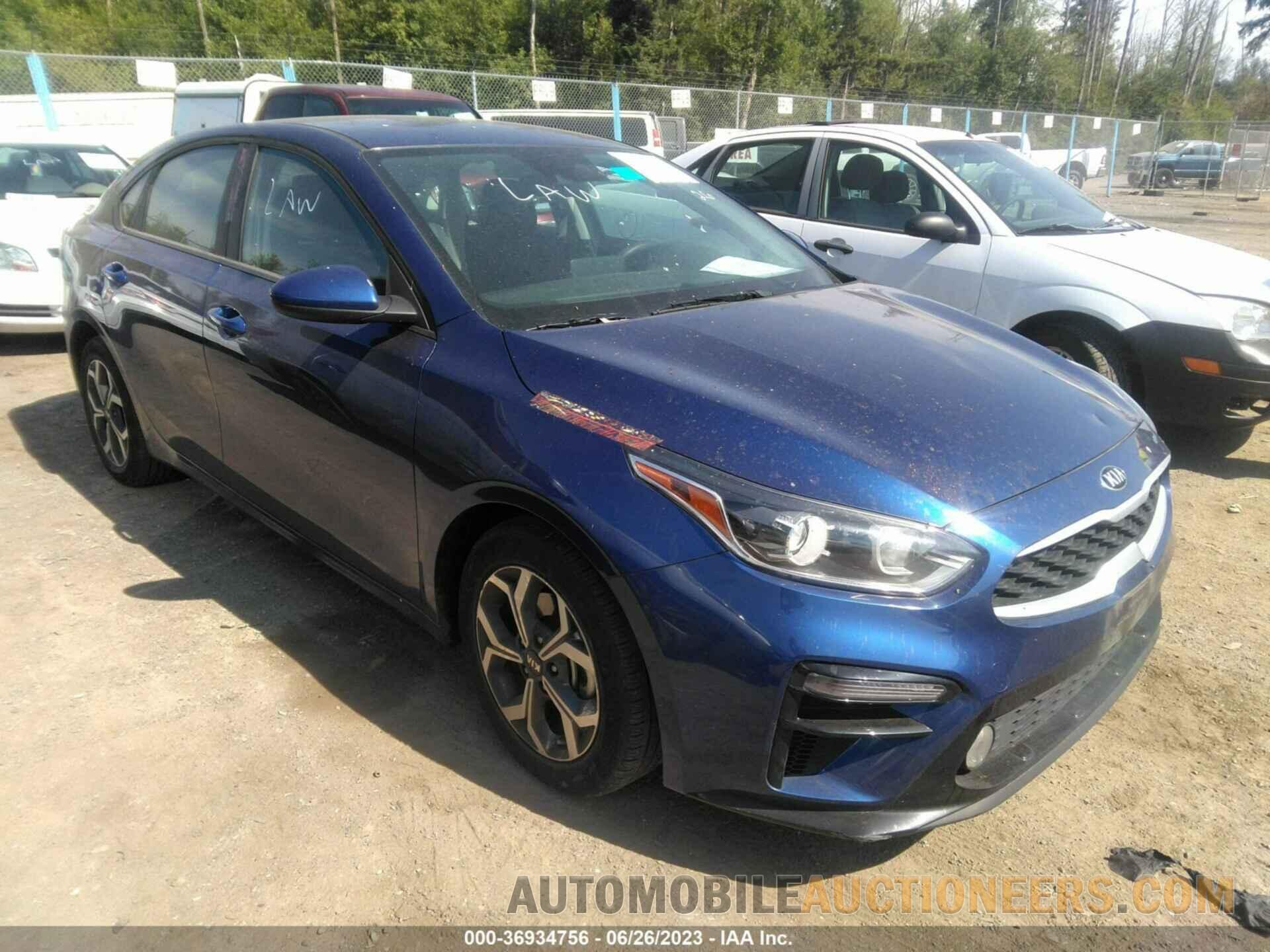 3KPF24AD8LE208894 KIA FORTE 2020