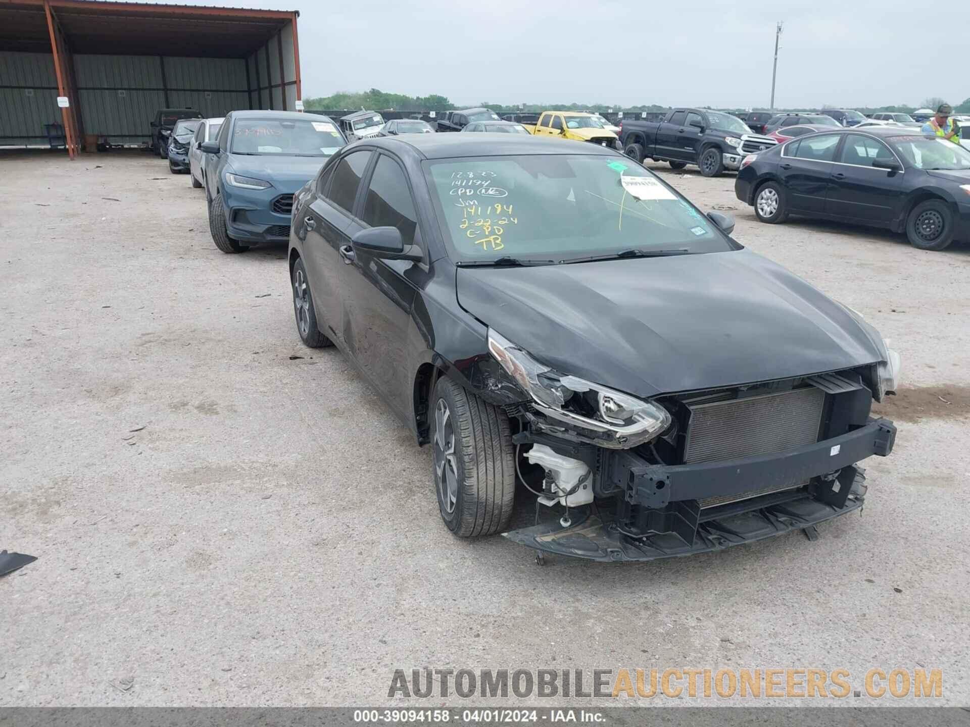 3KPF24AD8LE239353 KIA FORTE 2020