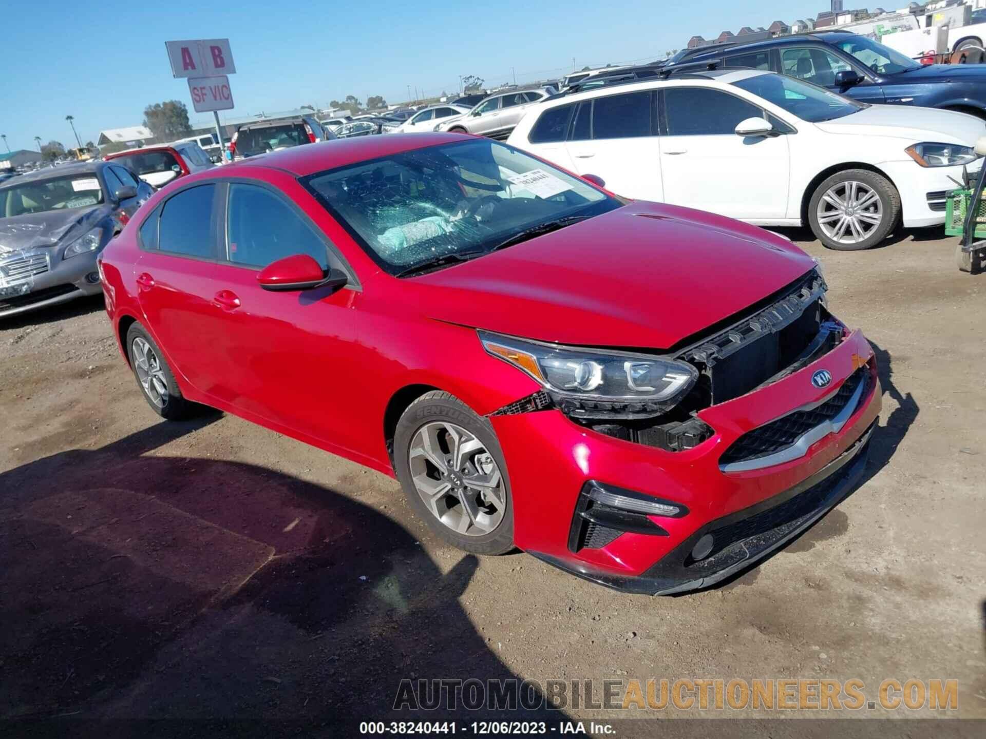 3KPF24AD9KE068756 KIA FORTE 2019